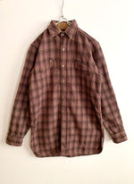 画像をギャラリービューアに読み込む, 【 50s Buck Skein 】Wool Plaid Shirts

