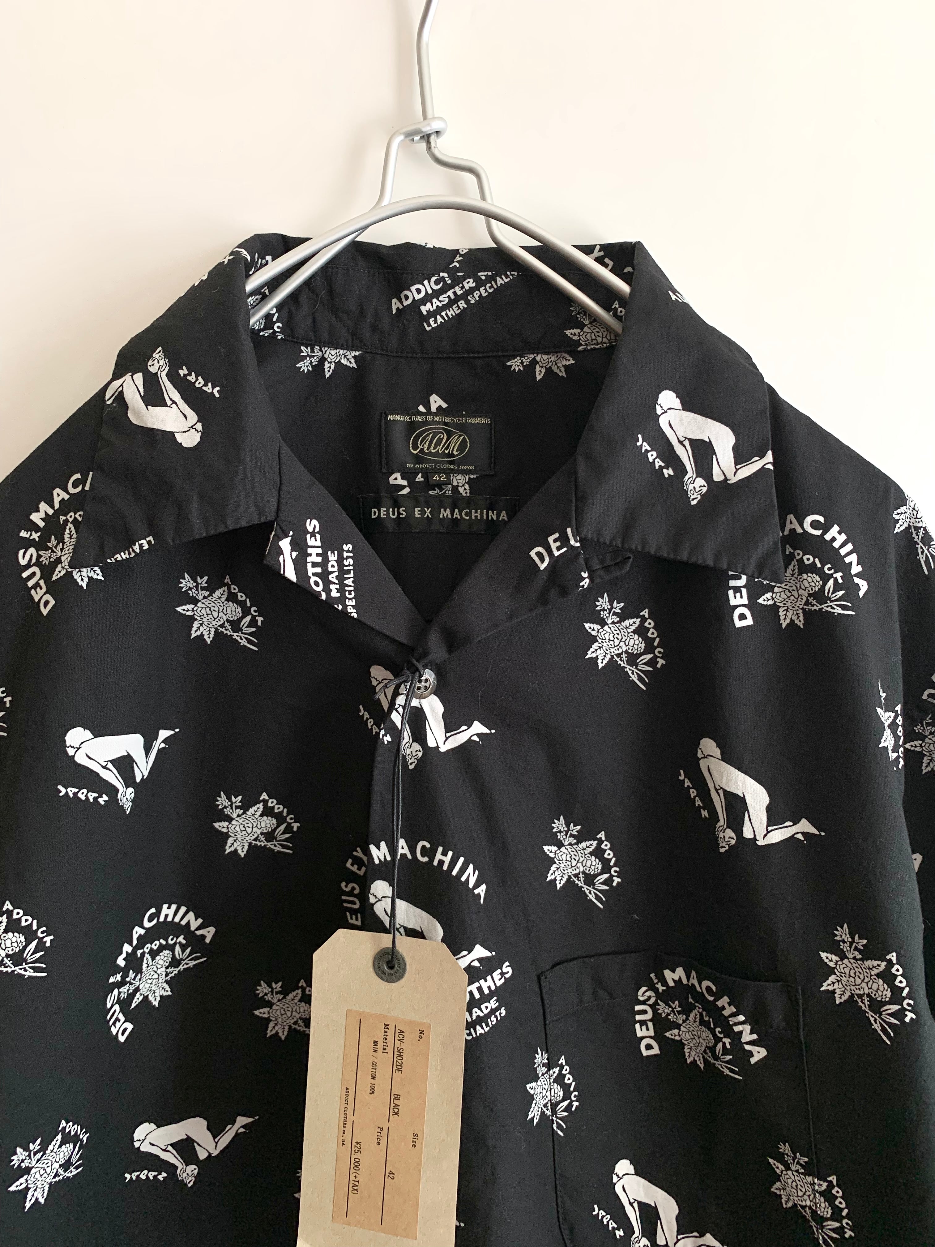 【 DEUS EX MACHINA × ADDICT CLOTHES 】Open collar shirt