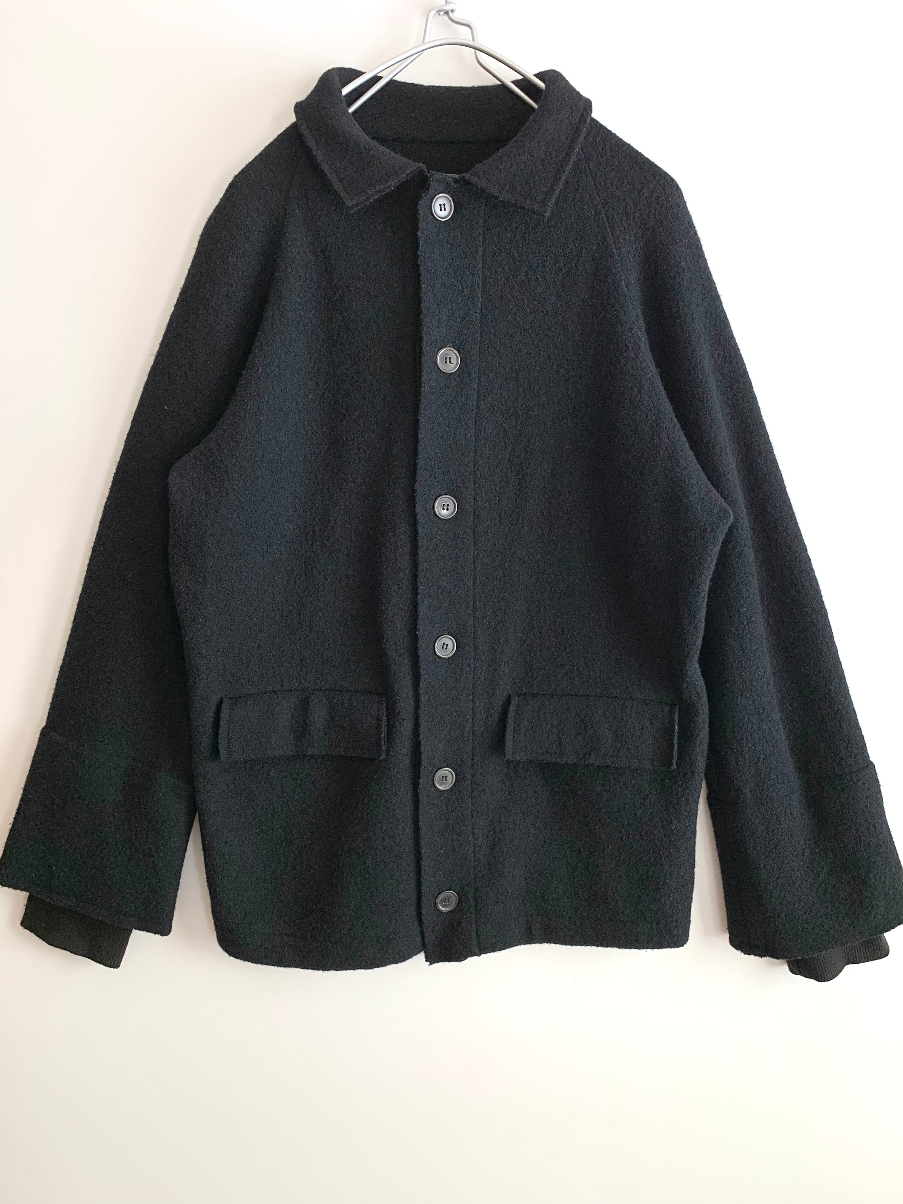 【 Yohji Yamamoto +Noir 】Wool Design Jacket