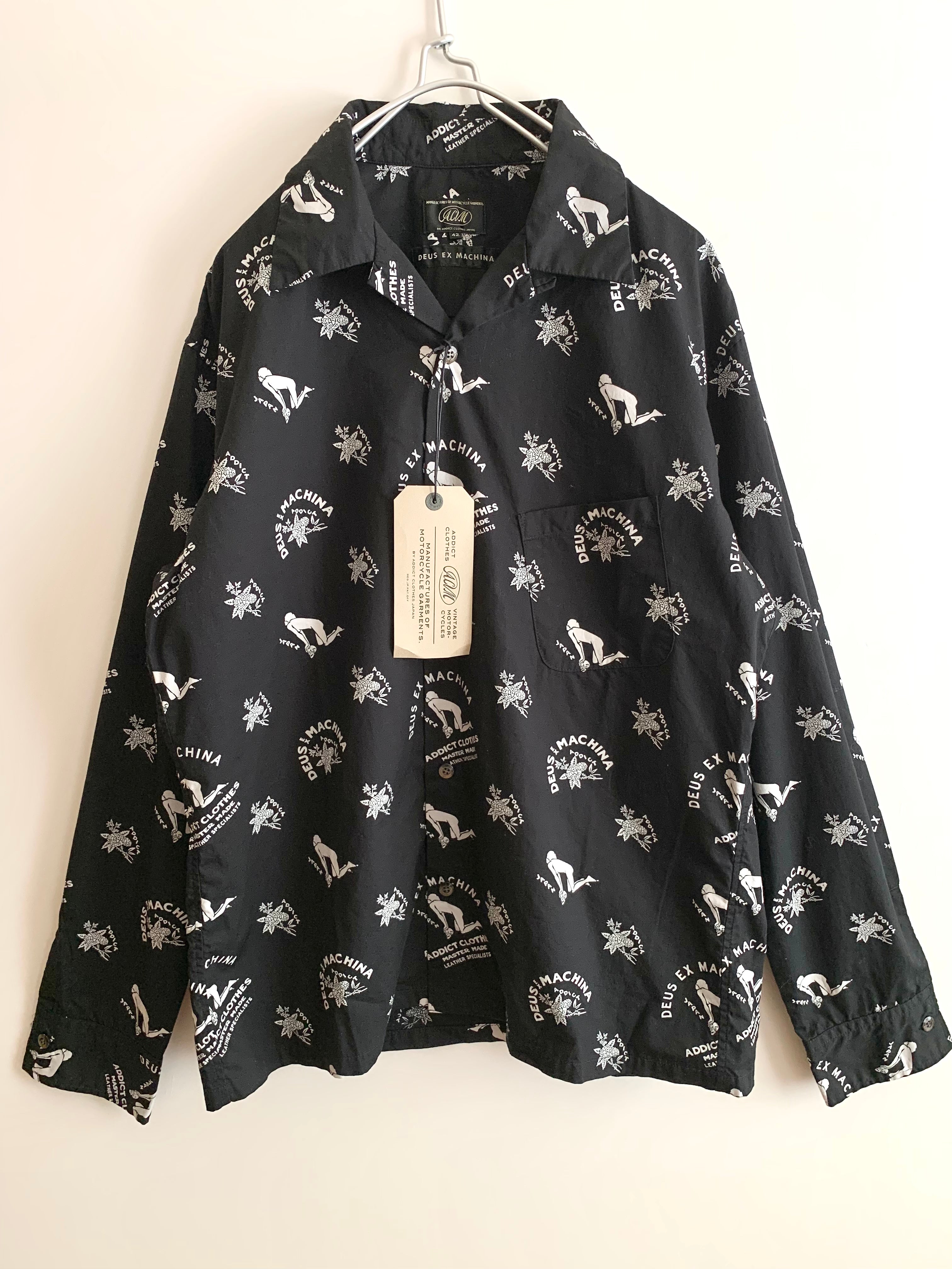 【 DEUS EX MACHINA × ADDICT CLOTHES 】Open collar shirt