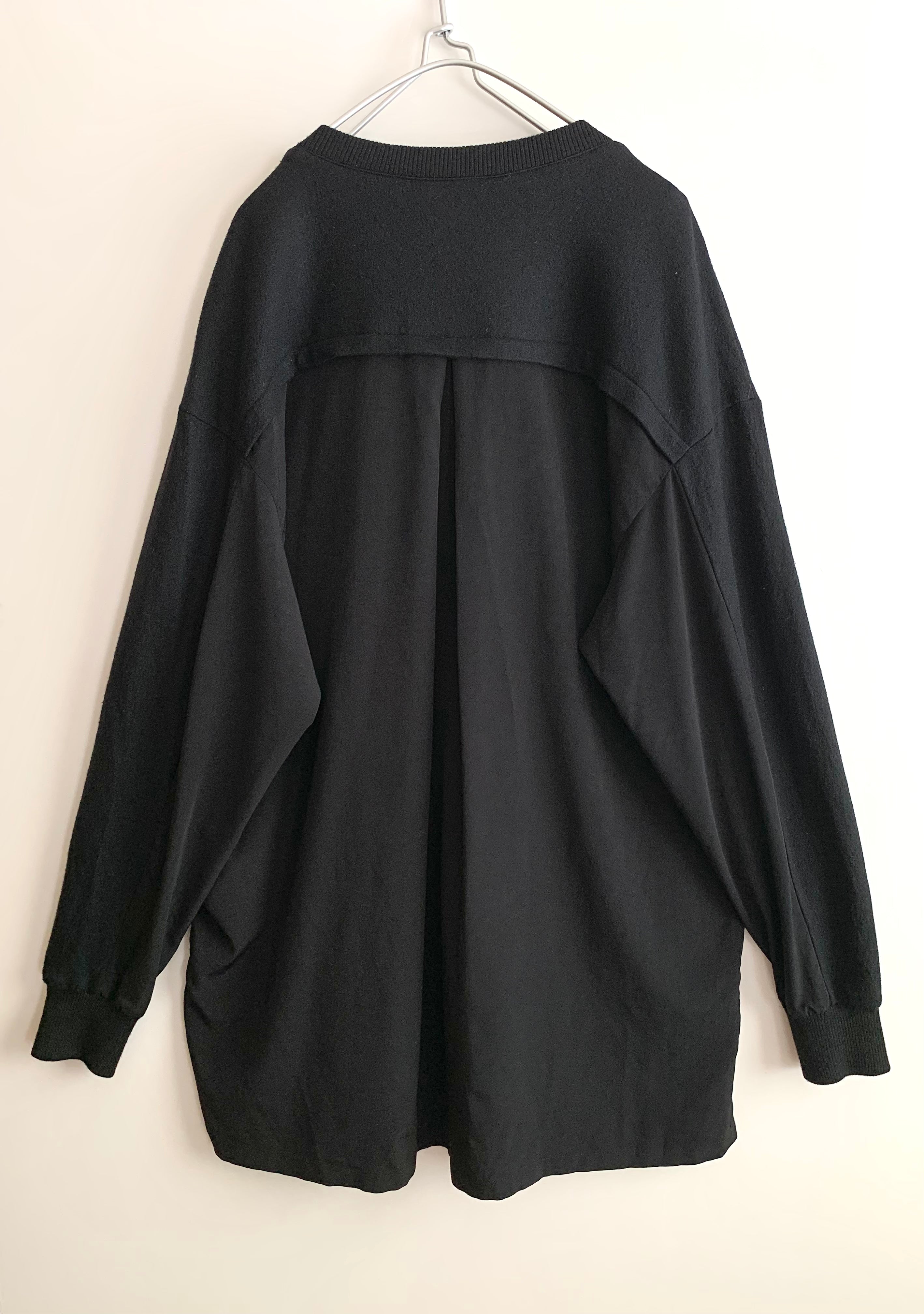 【 Y's Yohji Yamamoto 】Big Docking Wool Tops