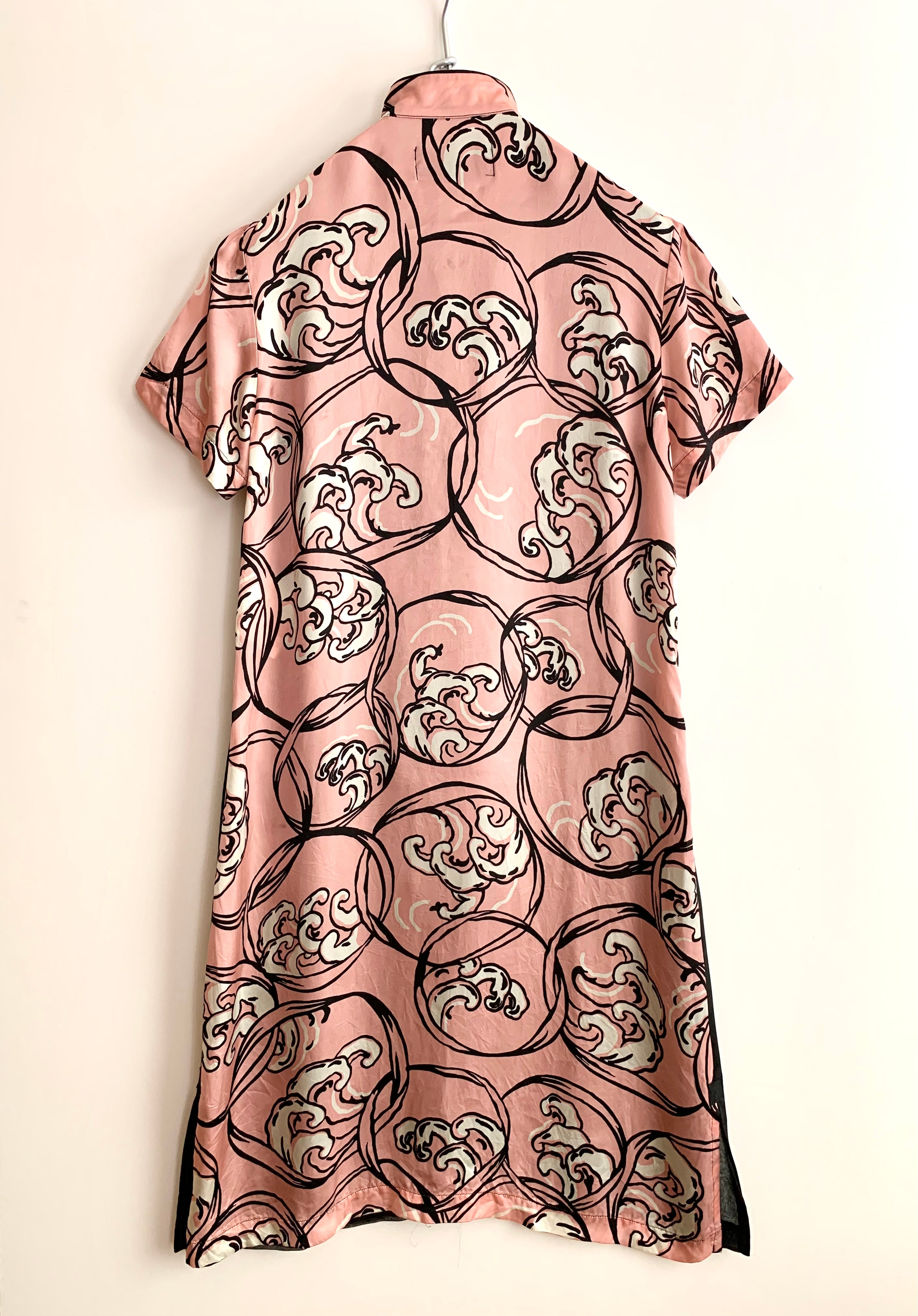 【 tricot COMME des GARÇONS 】Docking china Long Shirts