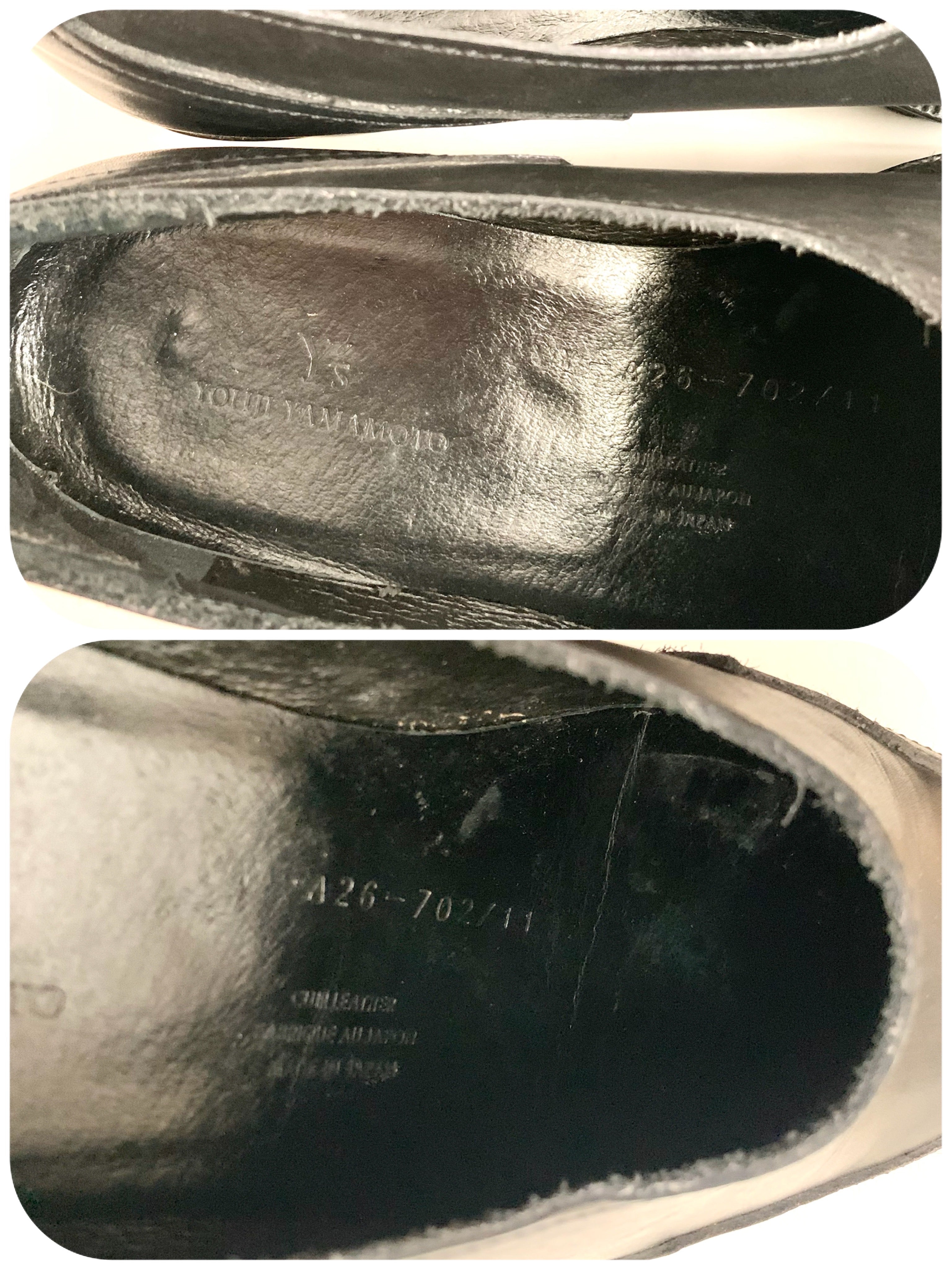 【 Y's yohji  yamamoto 】Platform Loafers Shoes