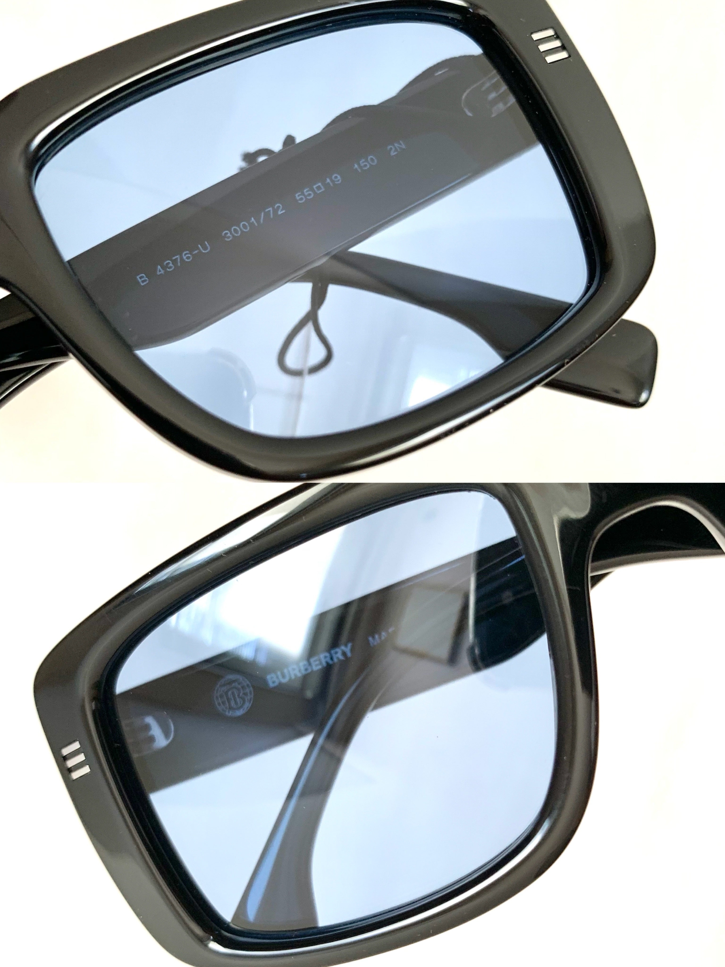 【 BURBERRY 】Blue Lens Sunglasses