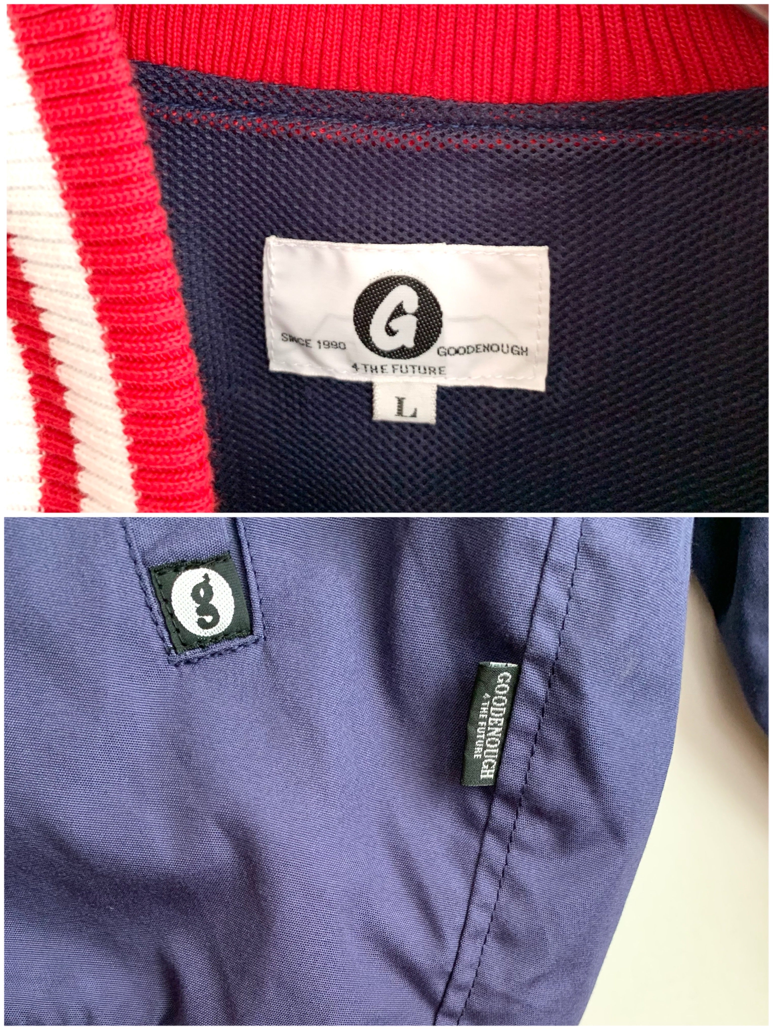 【 GOODENOUGH 】VARSITY JACKET