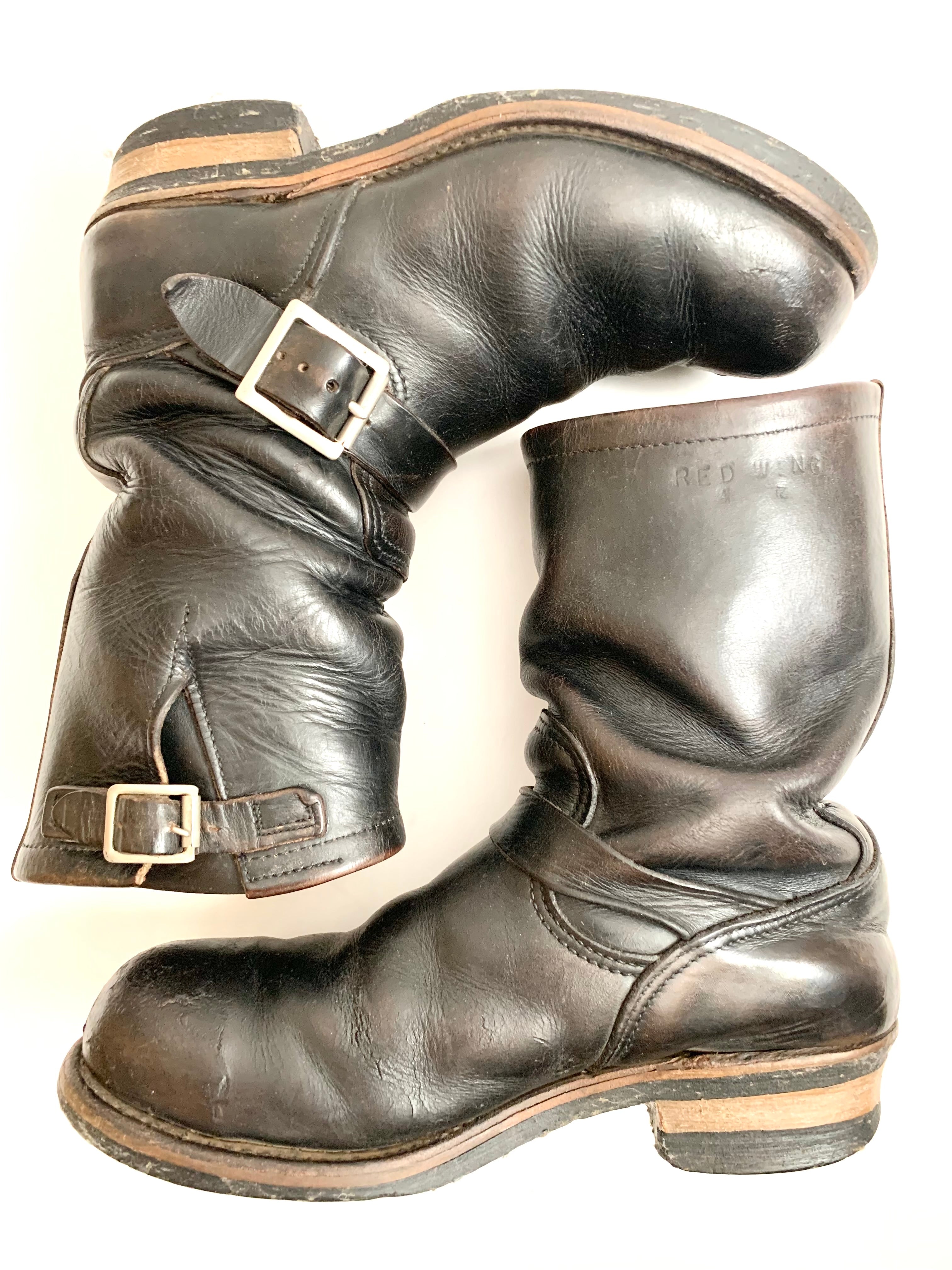 【 80s RED WING 】PT83 Brown core Engineer Boots