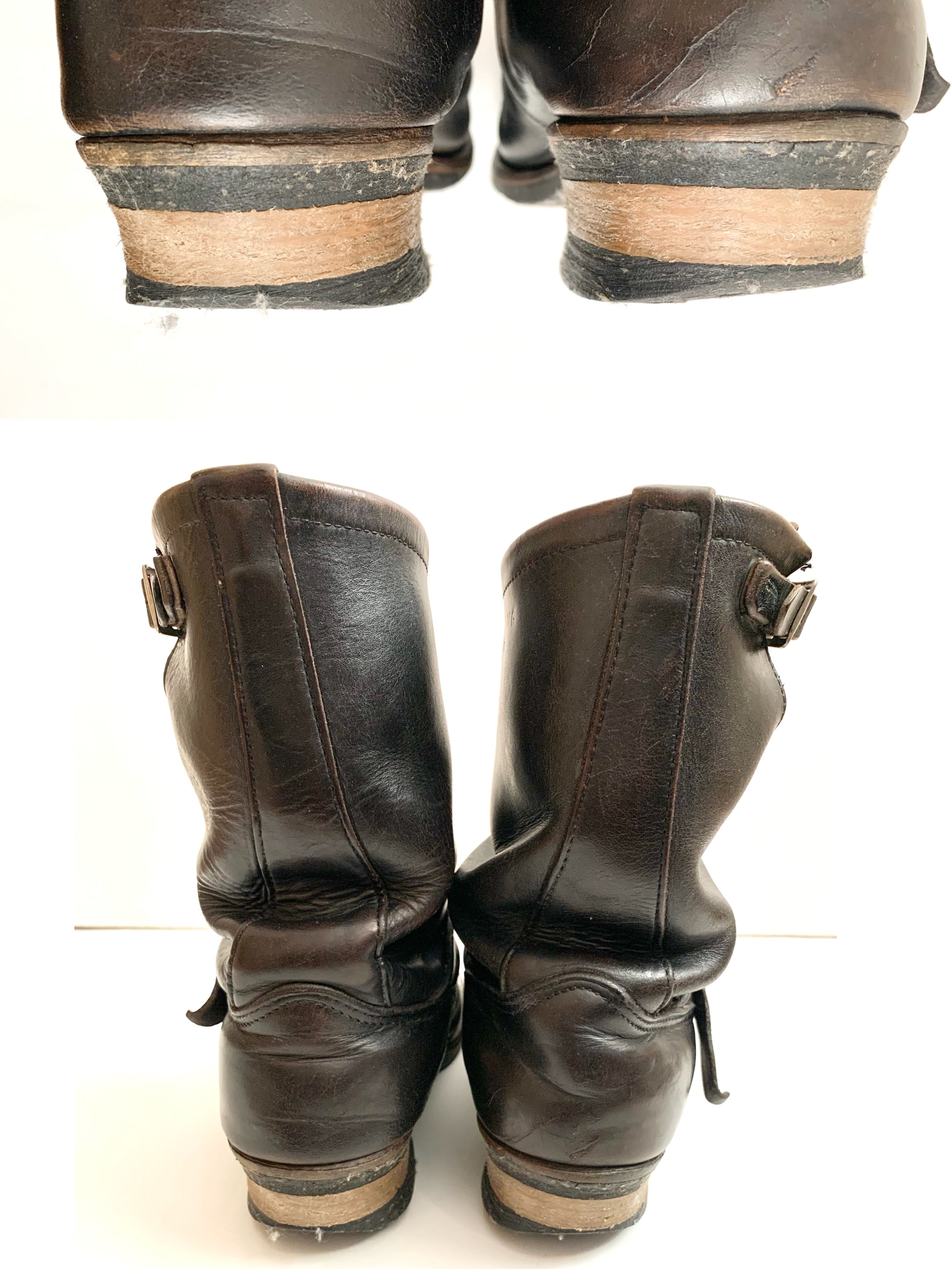 【 80s RED WING 】PT83 Brown core Engineer Boots