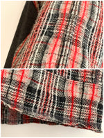 画像をギャラリービューアに読み込む, 【 COMME des GARÇONS HOMME 】Check pattern switching Knit Jacket
