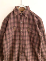 画像をギャラリービューアに読み込む, 【 50s Buck Skein 】Wool Plaid Shirts
