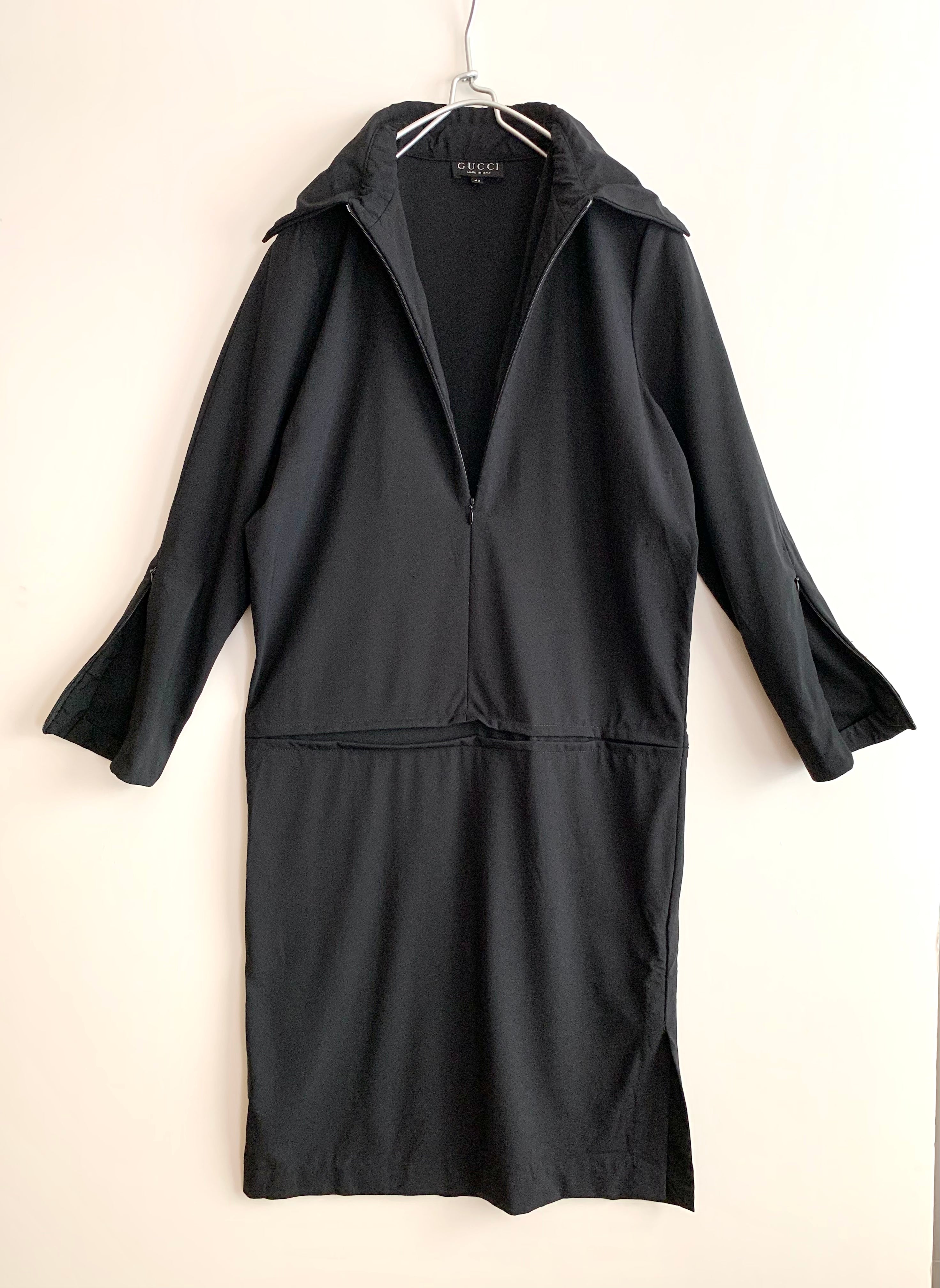 【 GUCCI 】Front zip Pull-Over One-Pieces