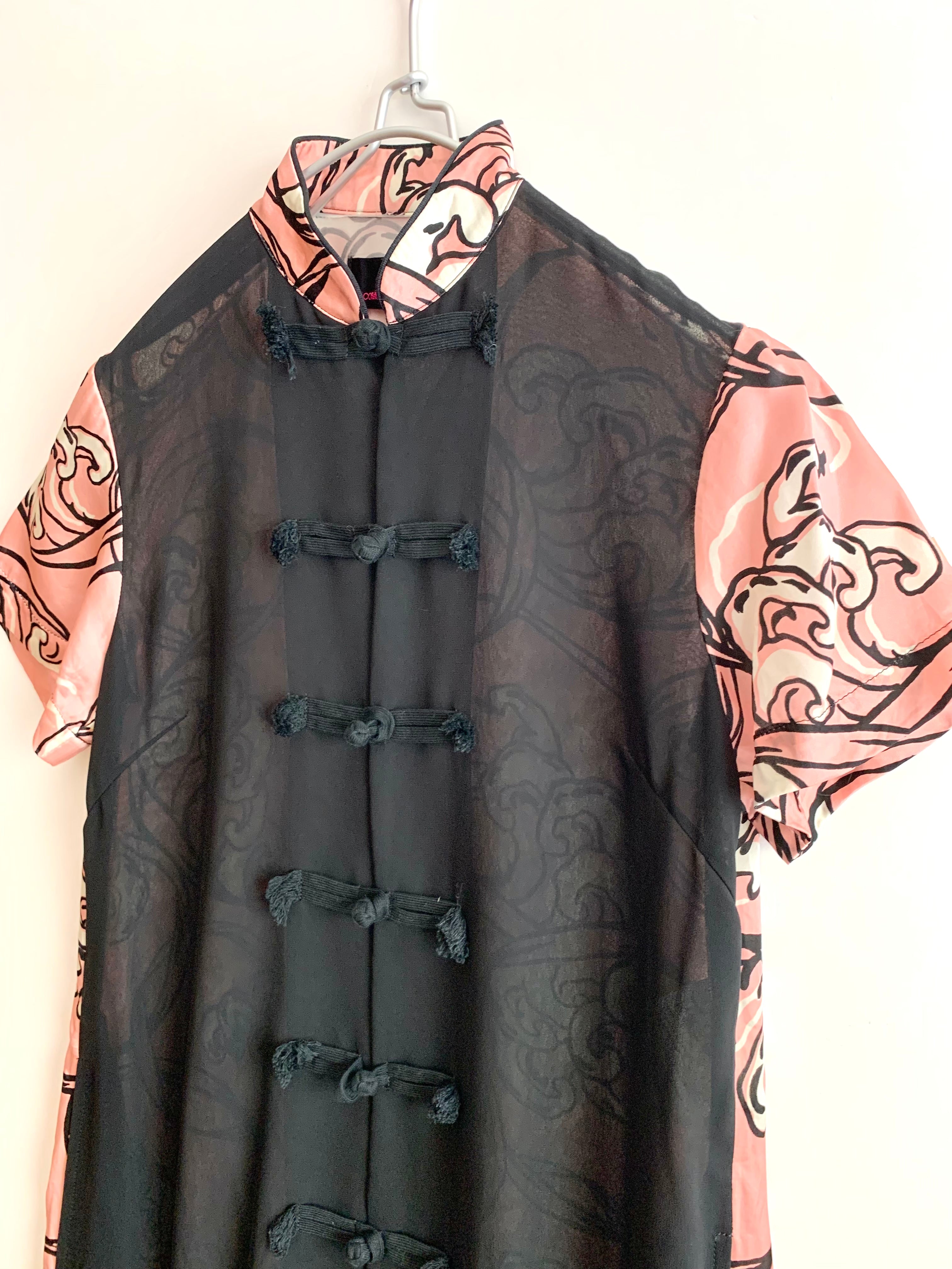 【 tricot COMME des GARÇONS 】Docking china Long Shirts