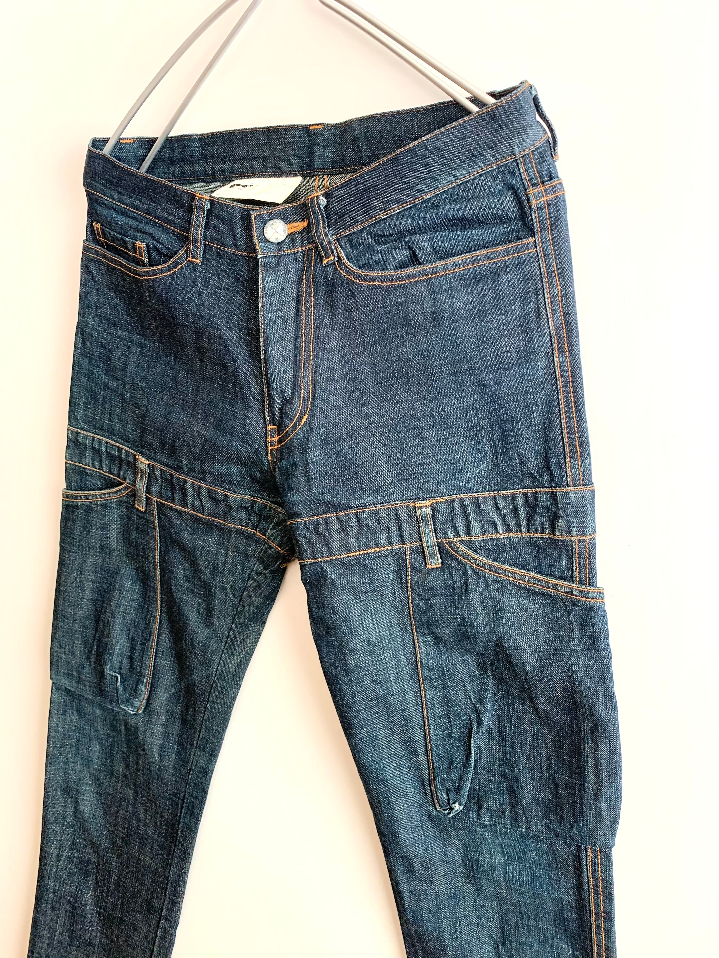 【 FINAL HOMME 】Design Denim Pants