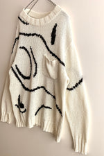 画像をギャラリービューアに読み込む, 【 Saby 】
INTARSIA C/N KNIT                                                              Hand Drowing By Tsuchida Ayumi
