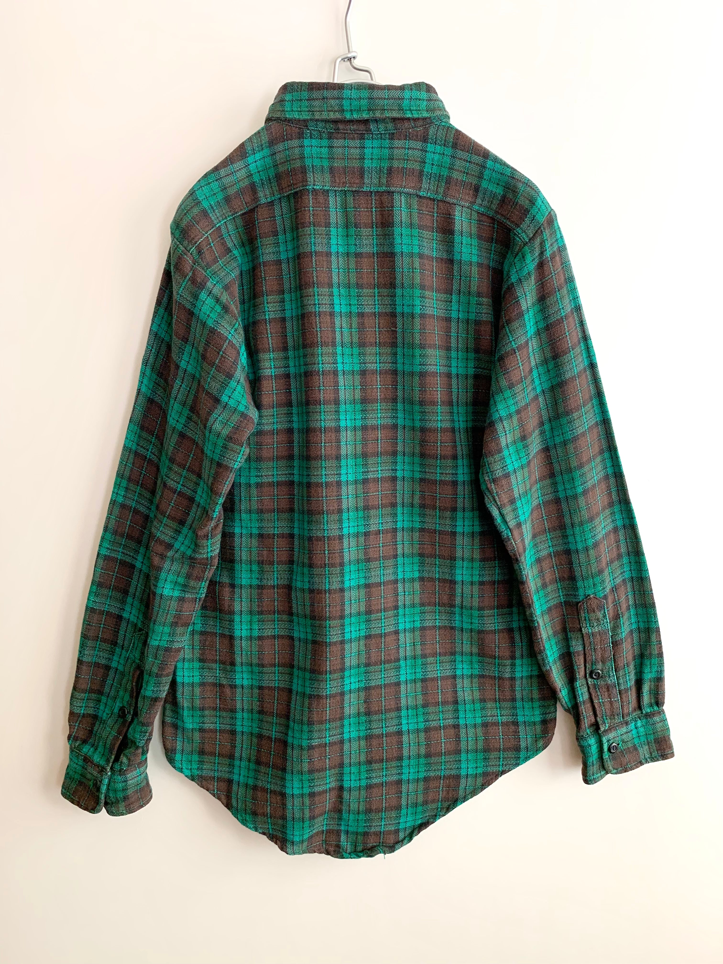 【 90s RRL Polo by Ralph Lauren 】Vintage Style Flannel Shirt