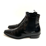 画像をギャラリービューアに読み込む, 【 PRADA 】Mini Logo Side Gore Boots
