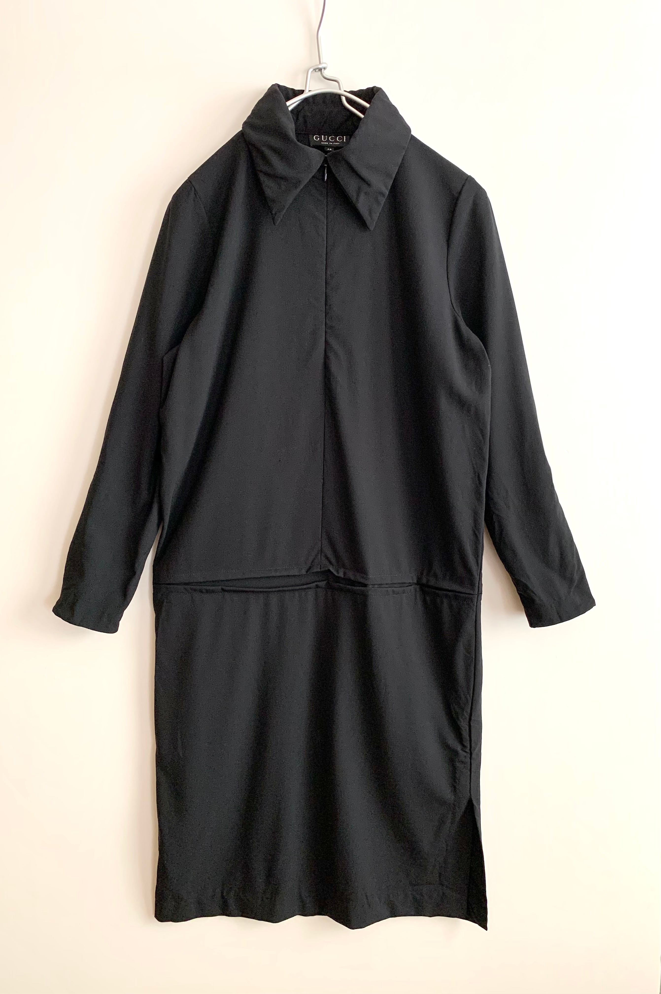 【 GUCCI 】Front zip Pull-Over One-Pieces