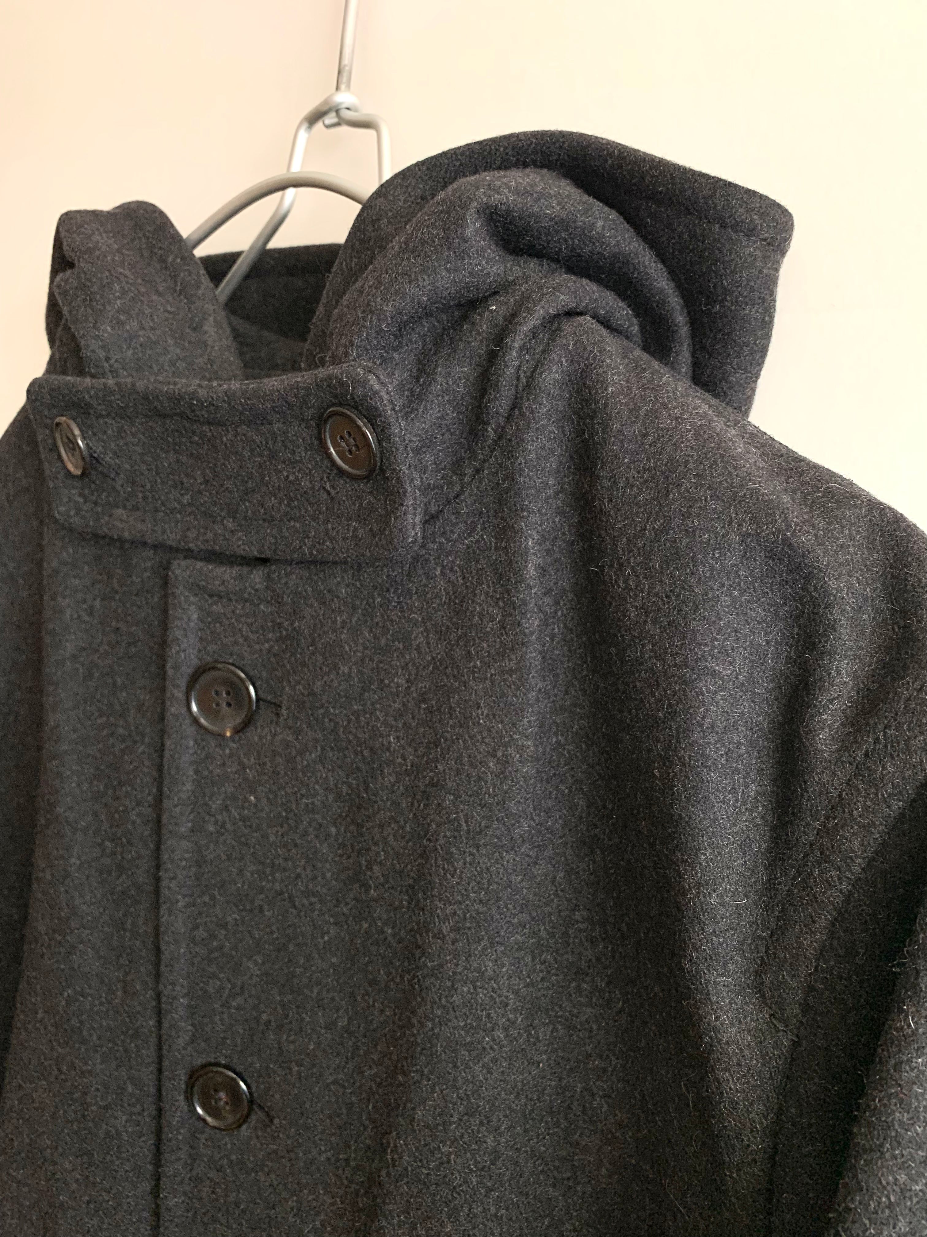 【 13AW MARNI 】Melton Hoodie Coat