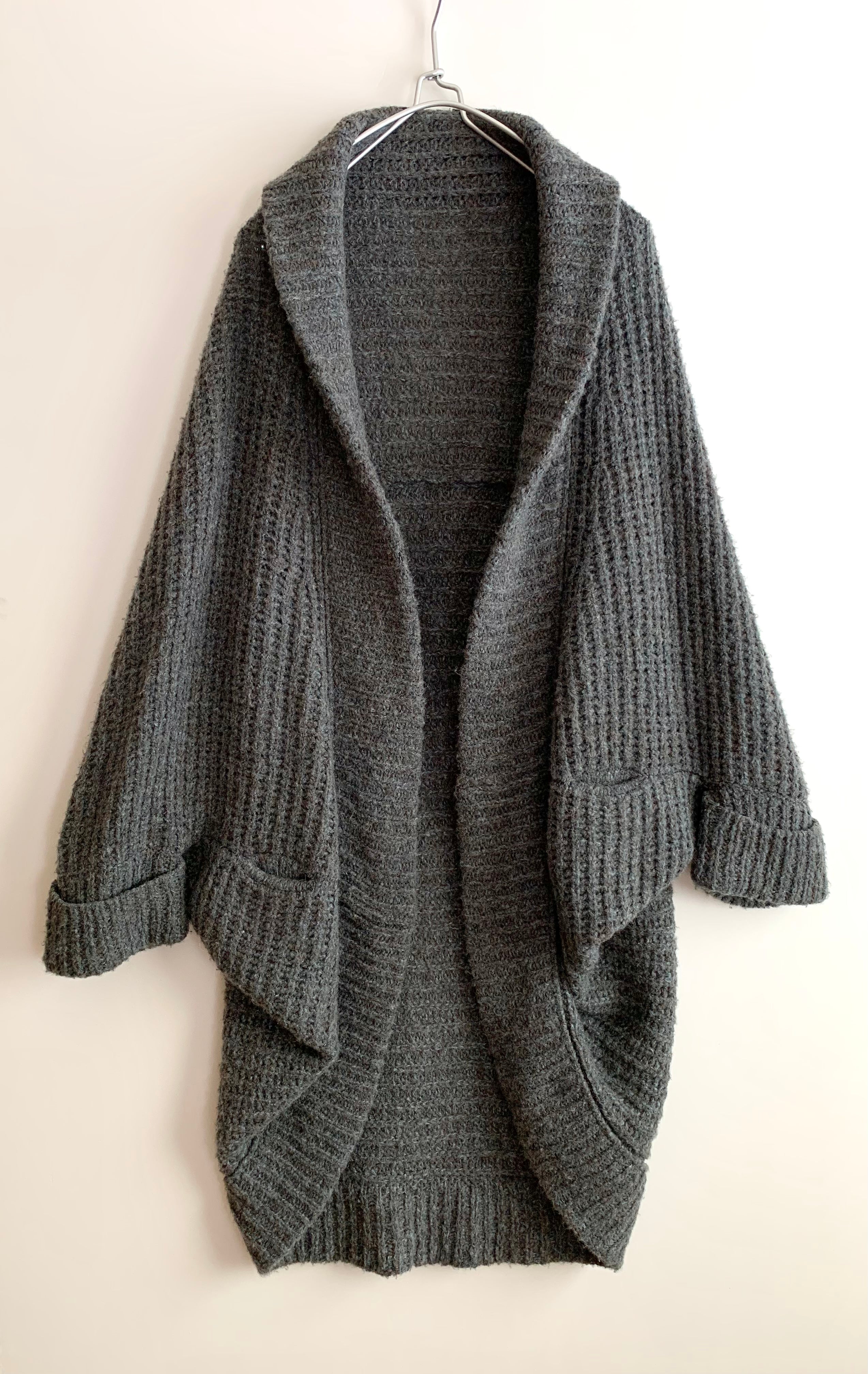 【 Y's Yohji Yamamoto 】Big Knit cardigan
