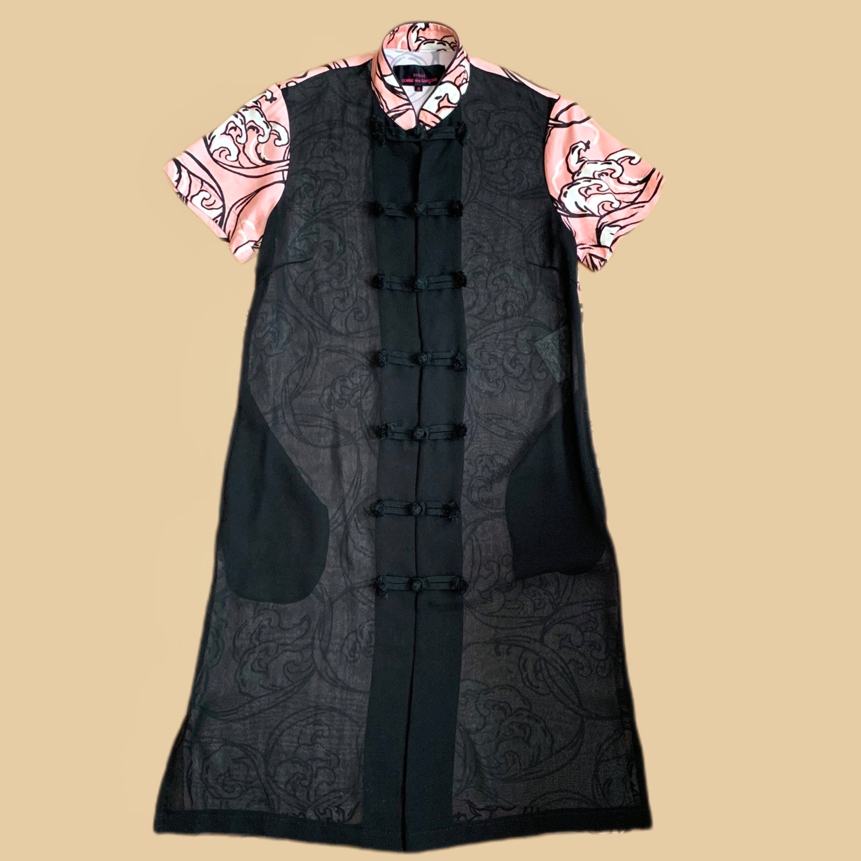 【 tricot COMME des GARÇONS 】Docking china Long Shirts