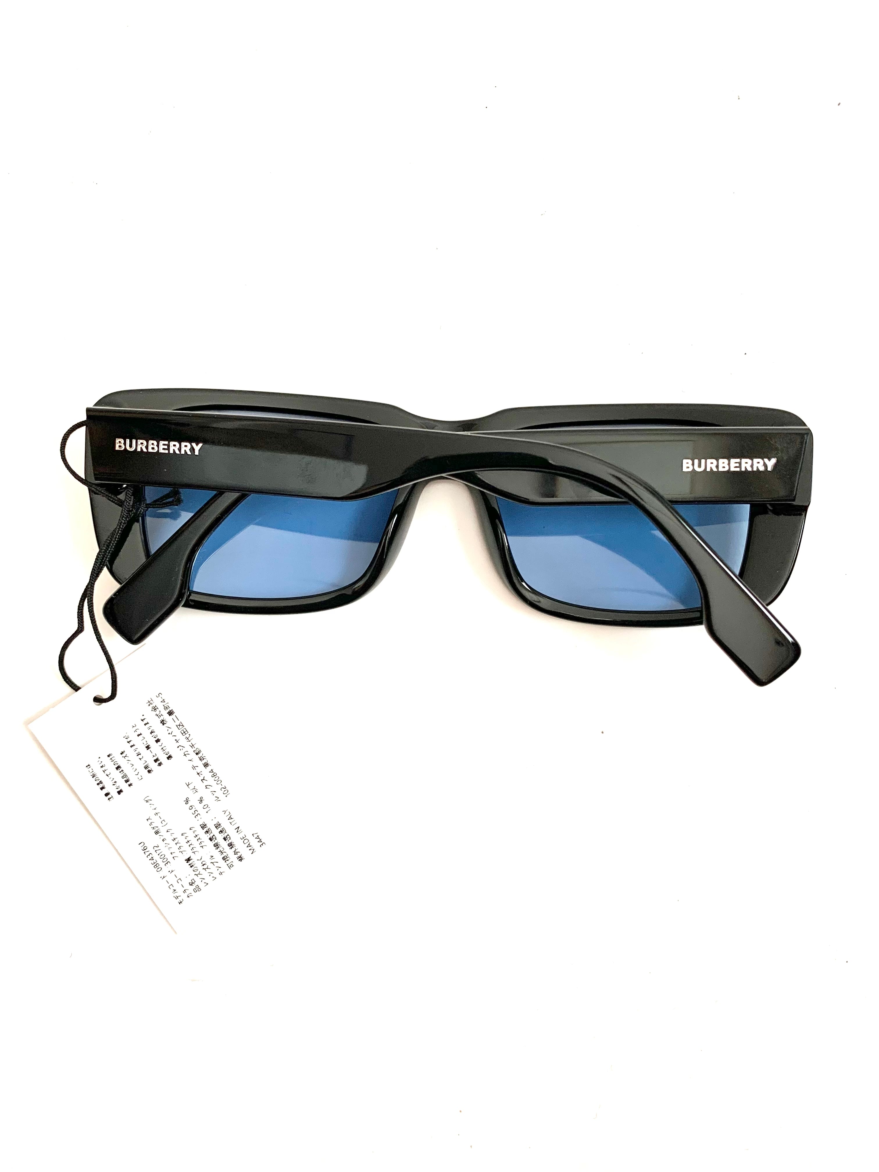 【 BURBERRY 】Blue Lens Sunglasses