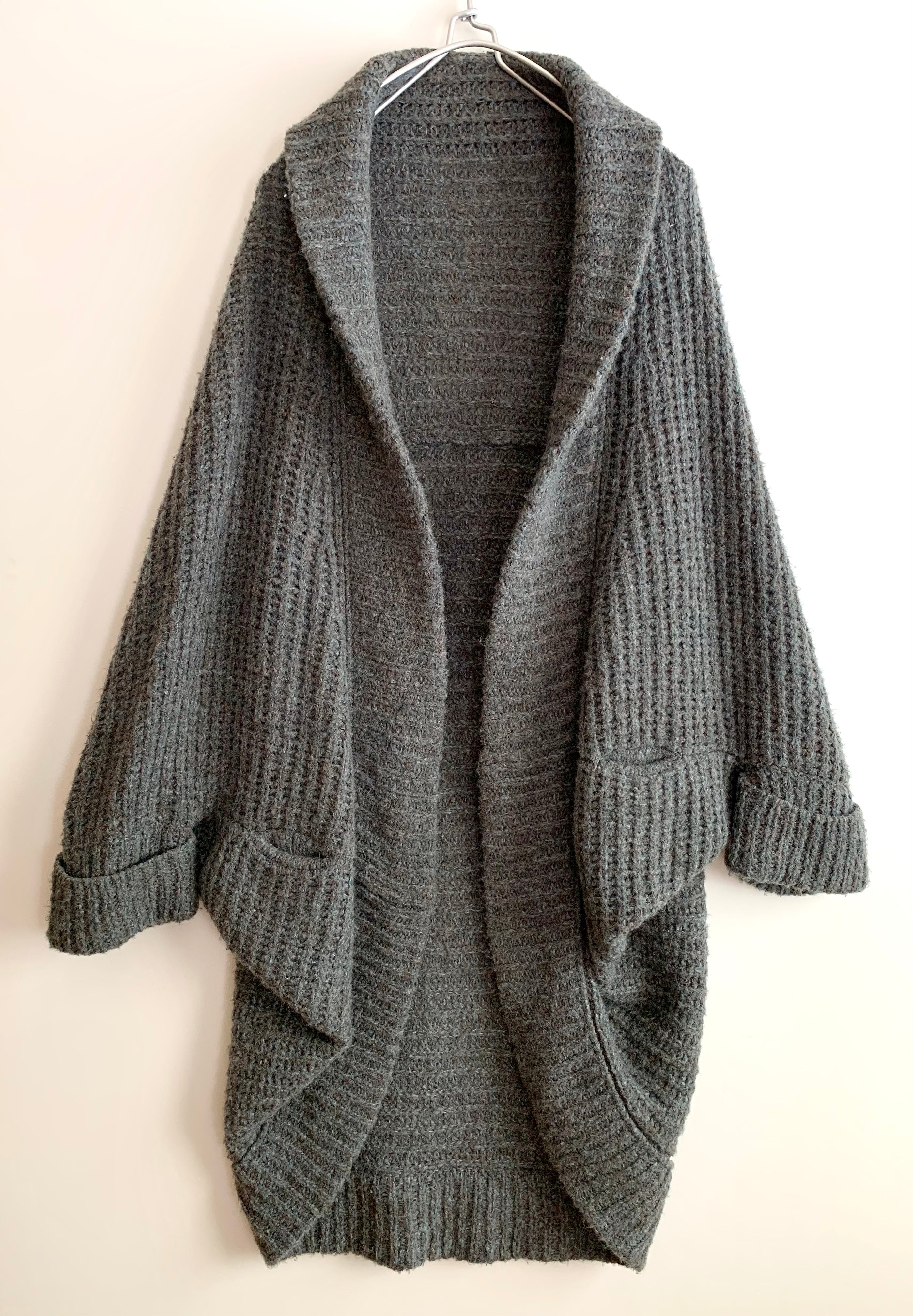 【 Y's Yohji Yamamoto 】Big Knit cardigan