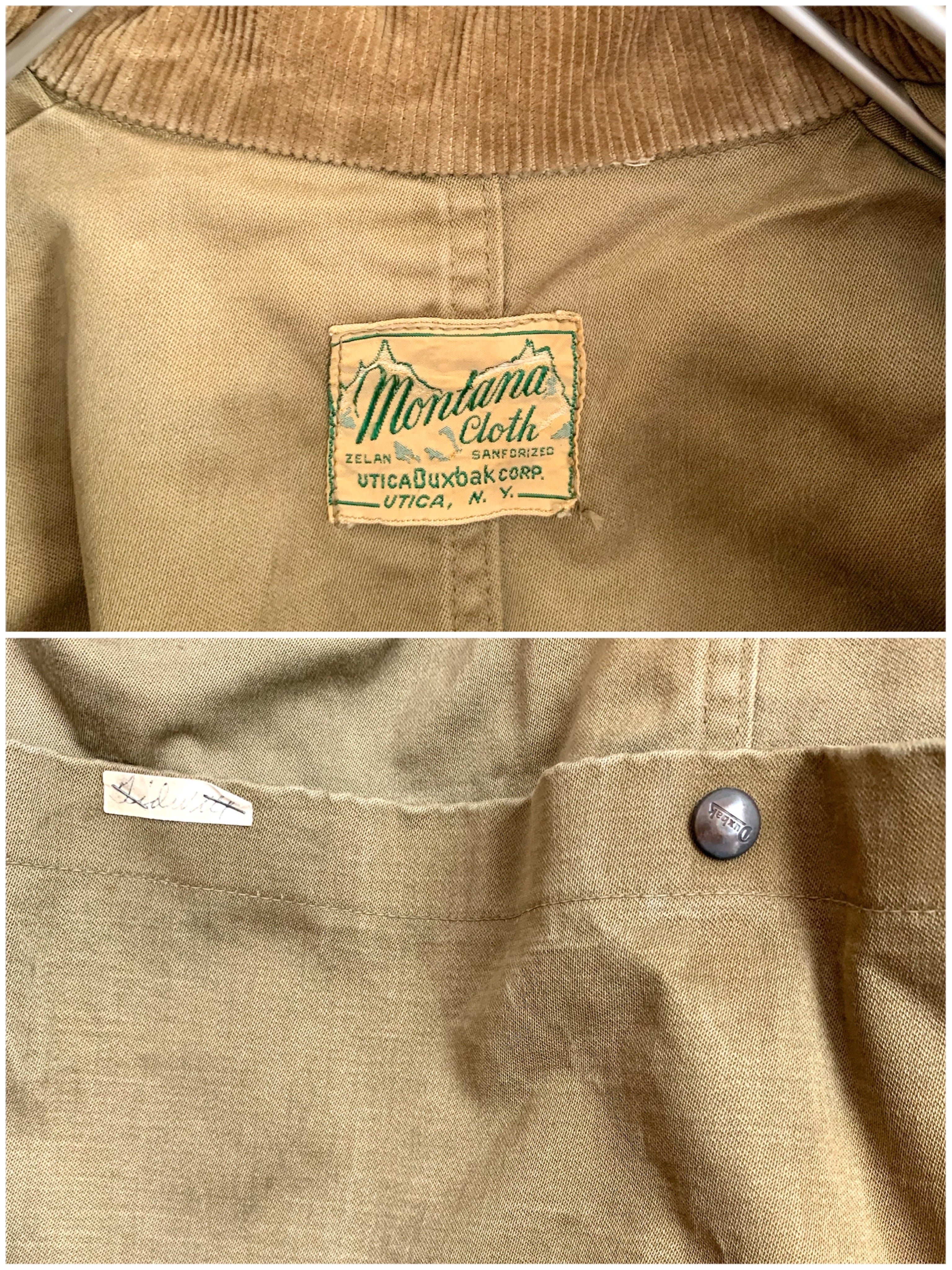 【50s Duxbak MONTANA CLOTH 】Hunting Jacket