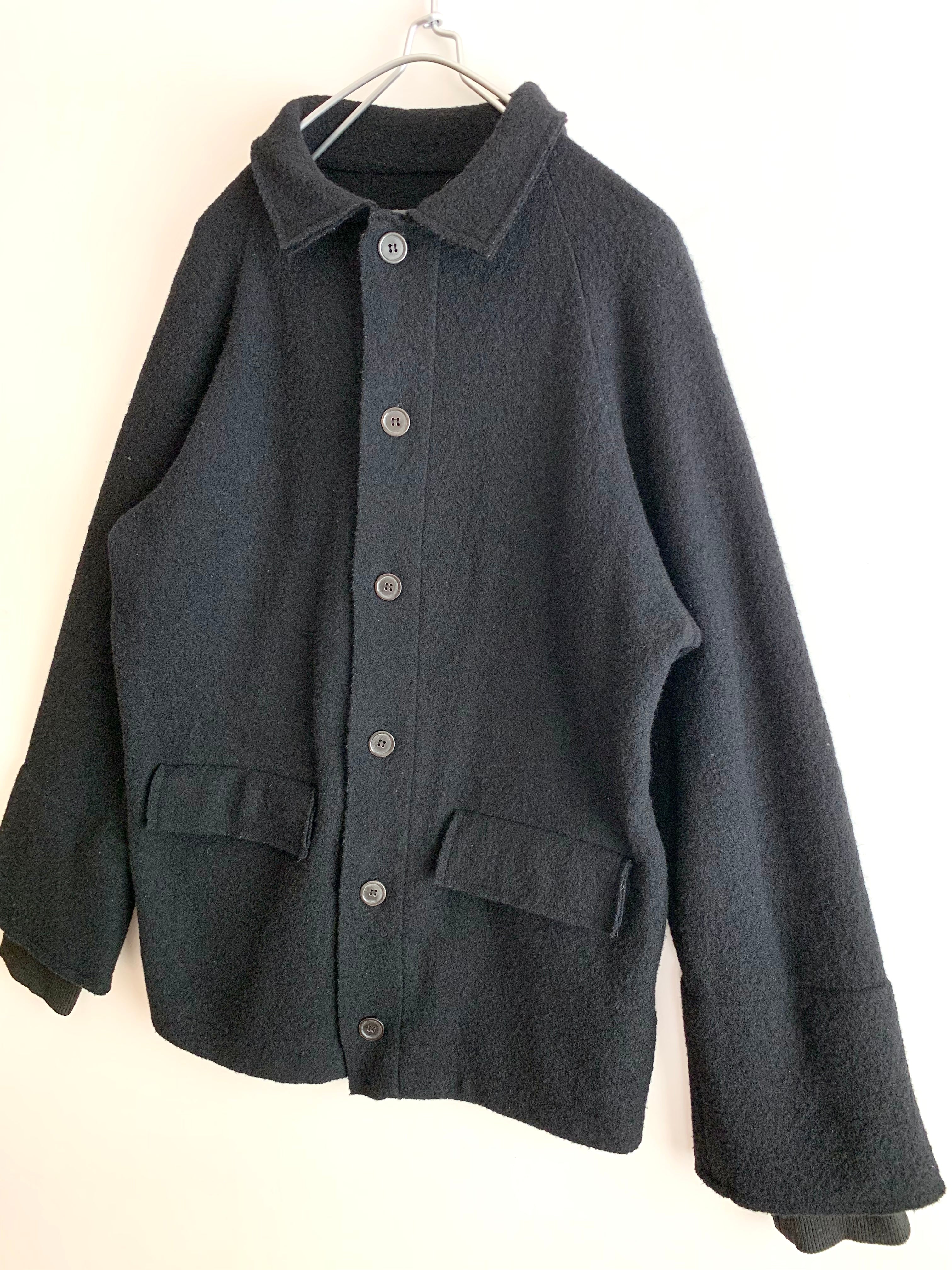 【 Yohji Yamamoto +Noir 】Wool Design Jacket