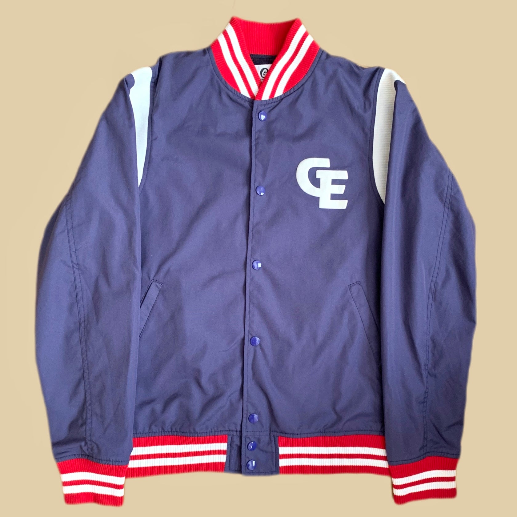 【 GOODENOUGH 】VARSITY JACKET