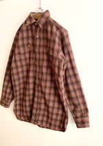 画像をギャラリービューアに読み込む, 【 50s Buck Skein 】Wool Plaid Shirts
