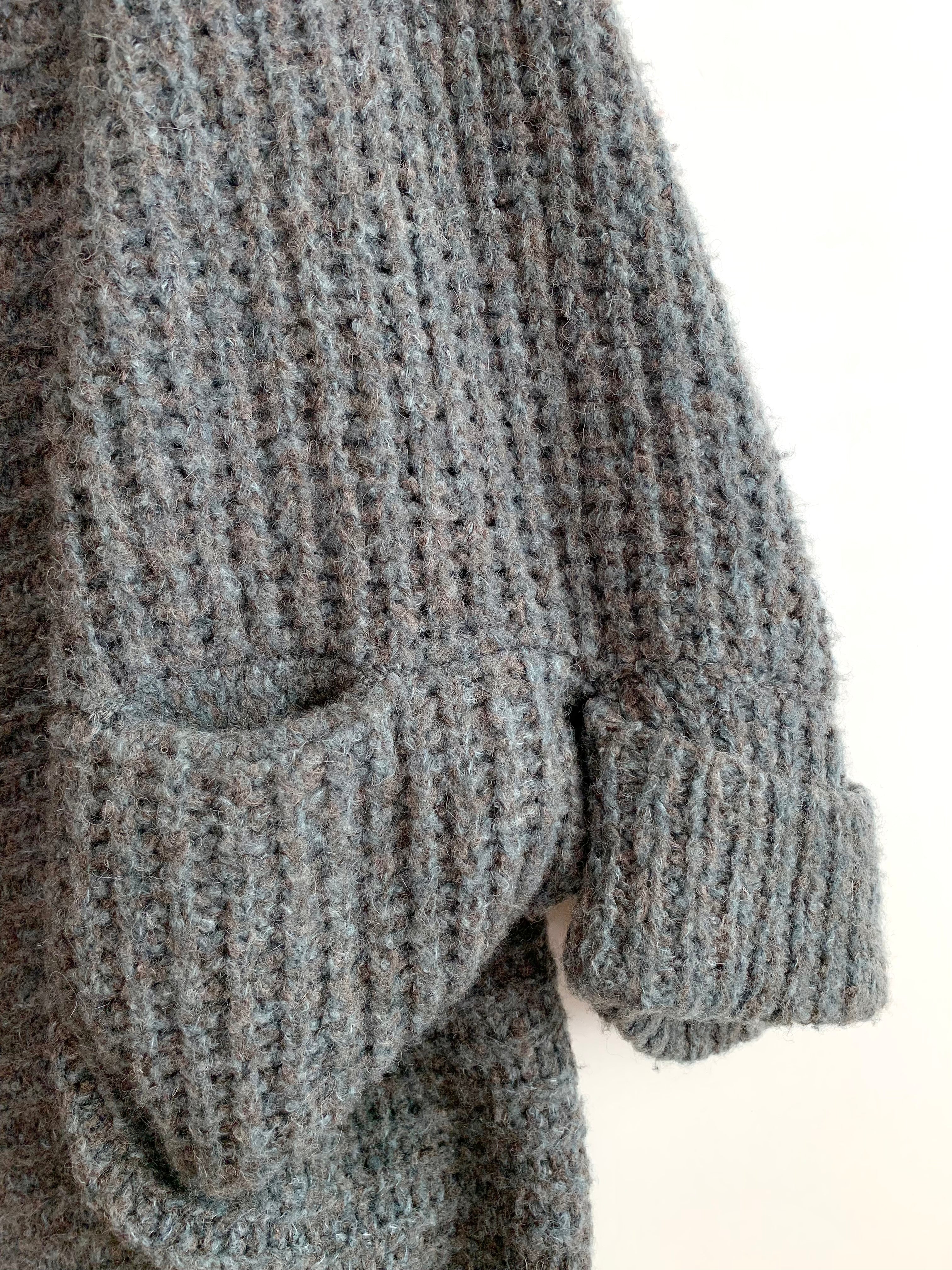 【 Y's Yohji Yamamoto 】Big Knit cardigan