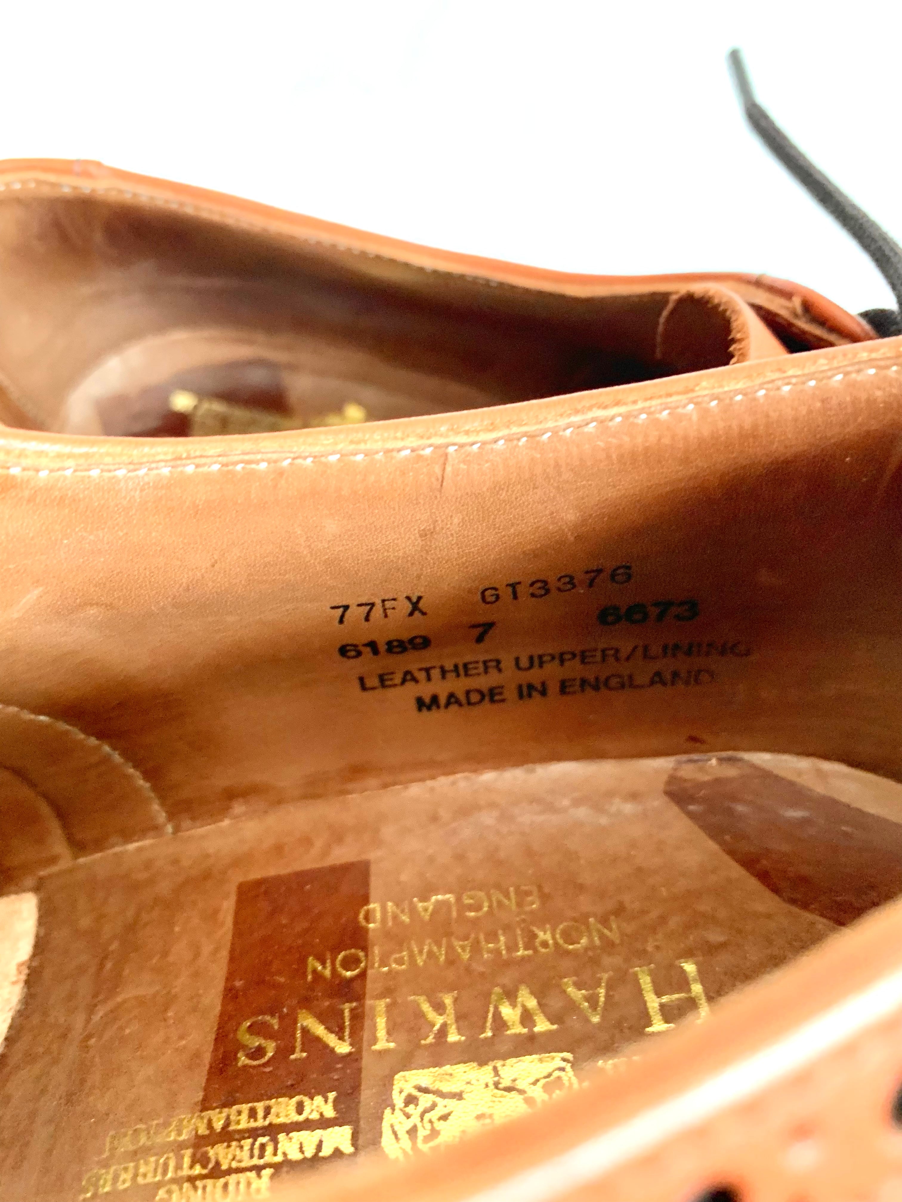 【 HAWKINS ALFRED SARGENT 】
Wing tip Shoes