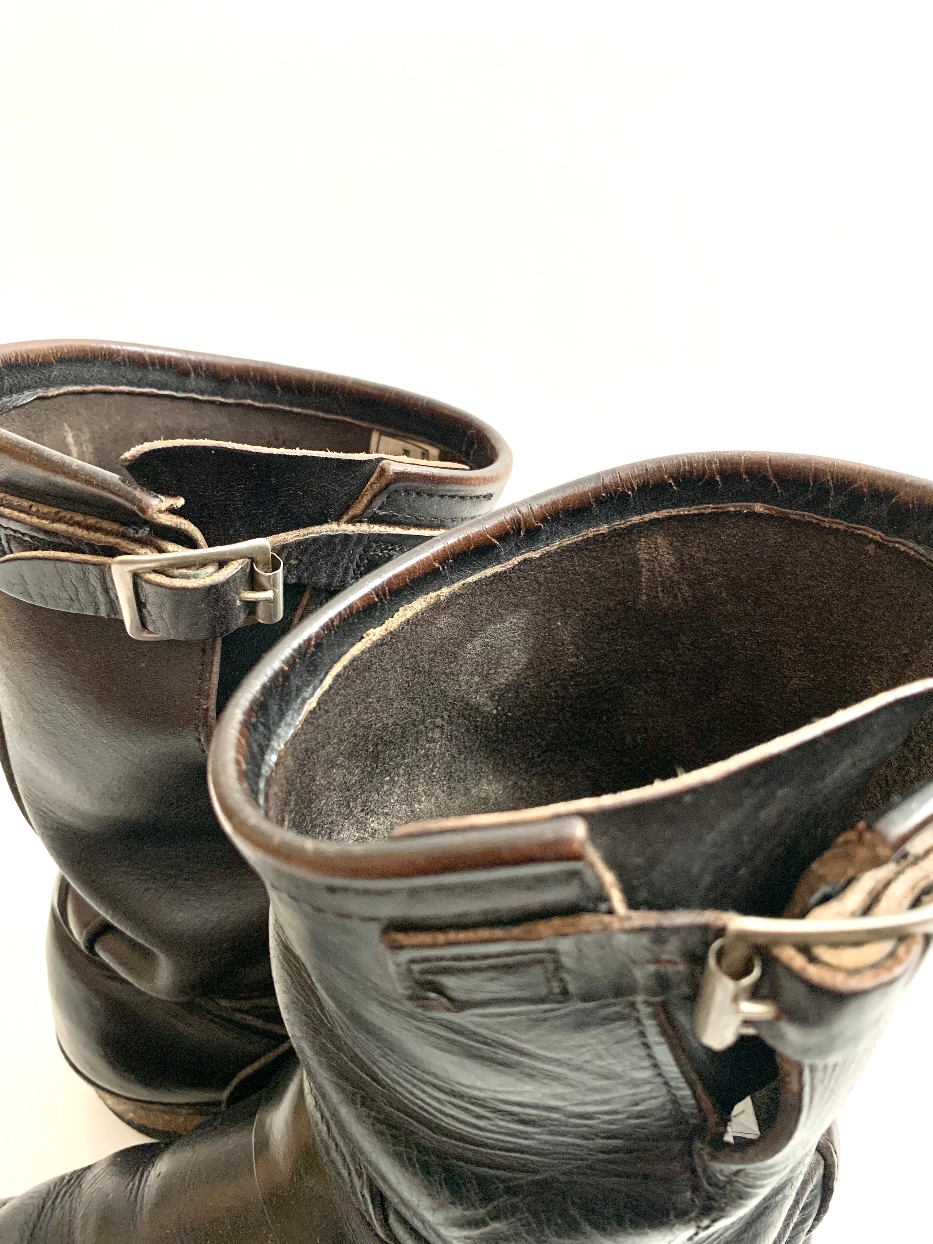 【 80s RED WING 】PT83 Brown core Engineer Boots