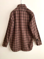 画像をギャラリービューアに読み込む, 【 50s Buck Skein 】Wool Plaid Shirts
