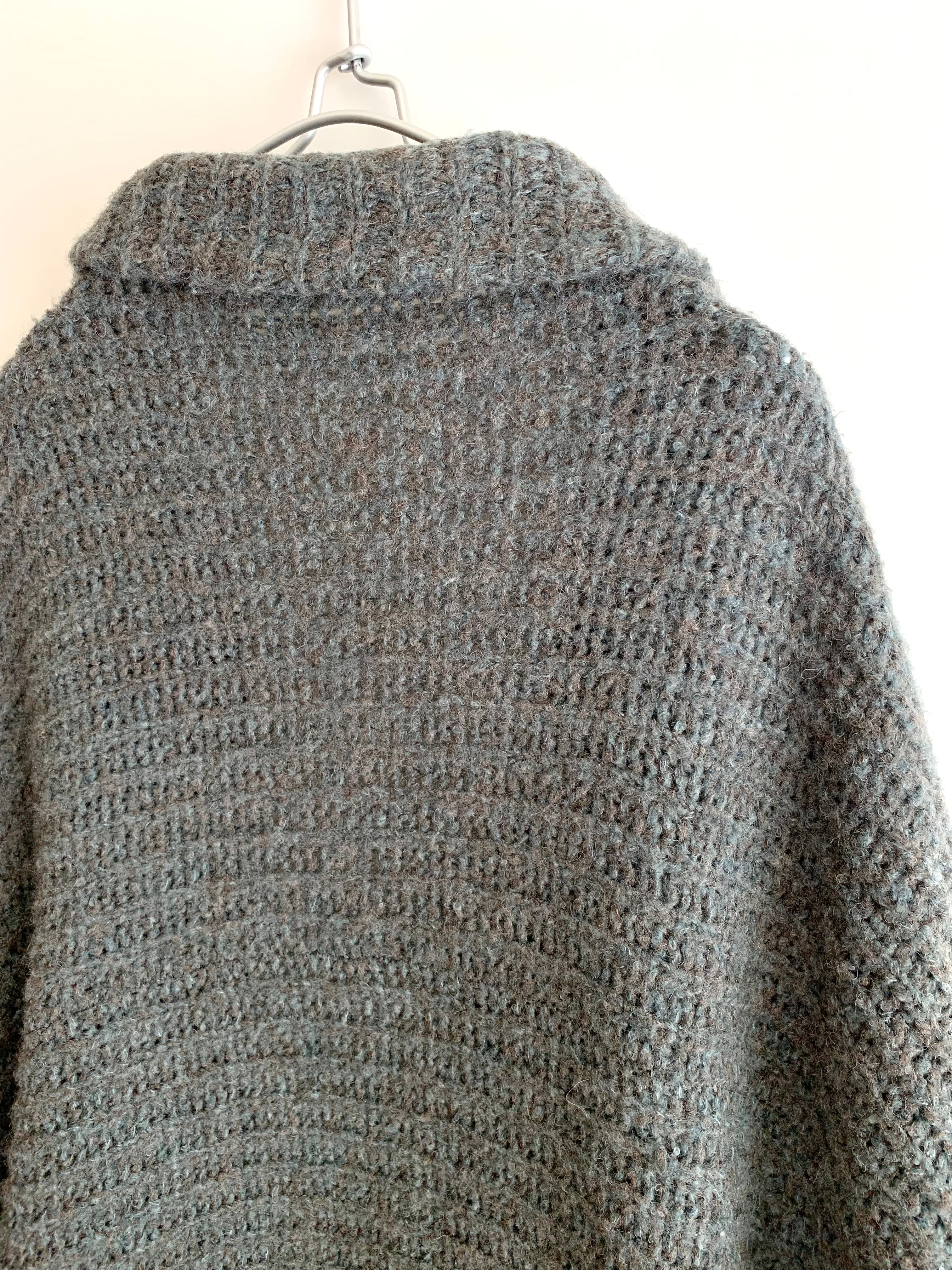【 Y's Yohji Yamamoto 】Big Knit cardigan
