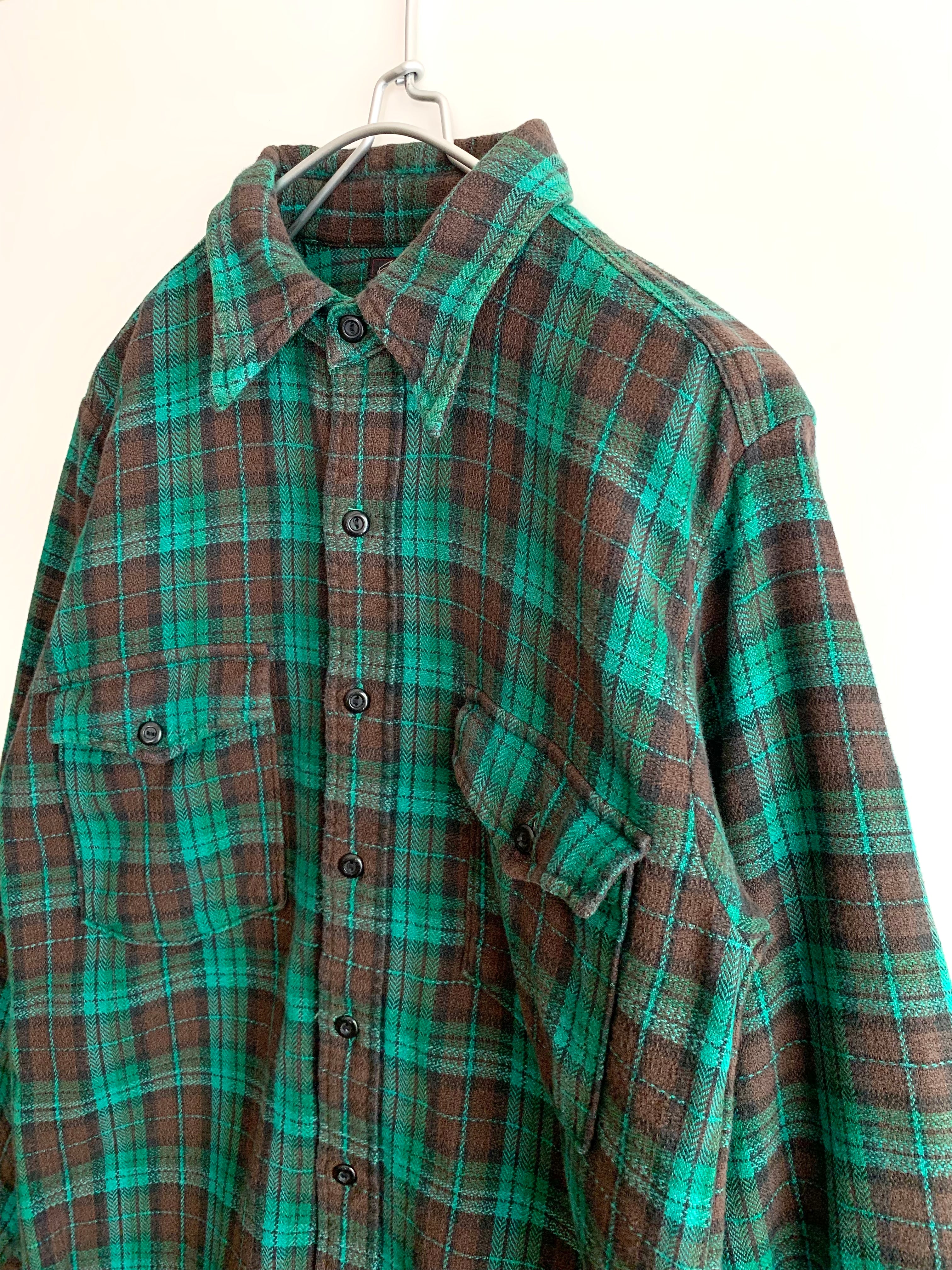 【 90s RRL Polo by Ralph Lauren 】Vintage Style Flannel Shirt