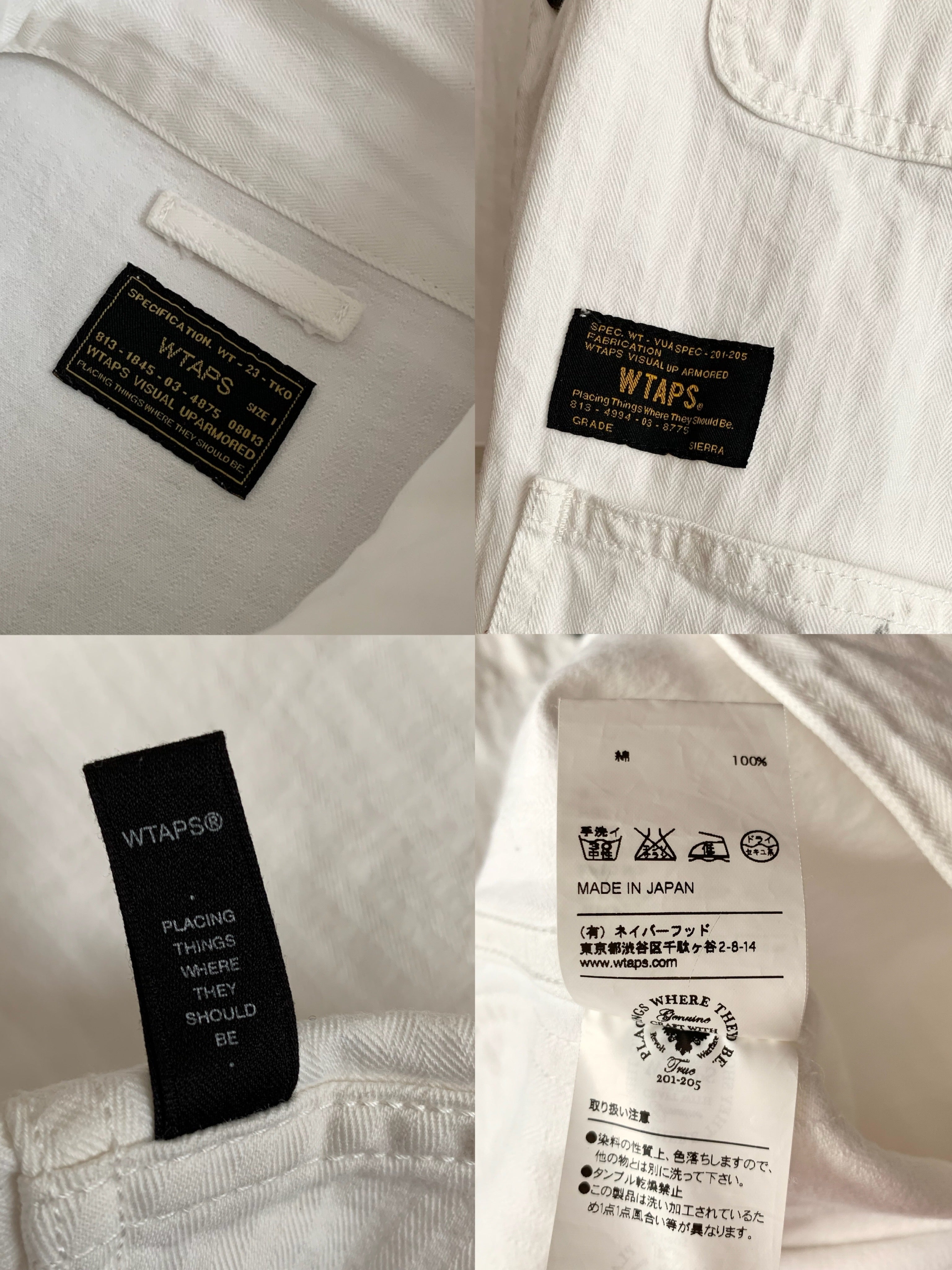 【16AW WTAPS 】N-3B HBT JACKET COVER ALL