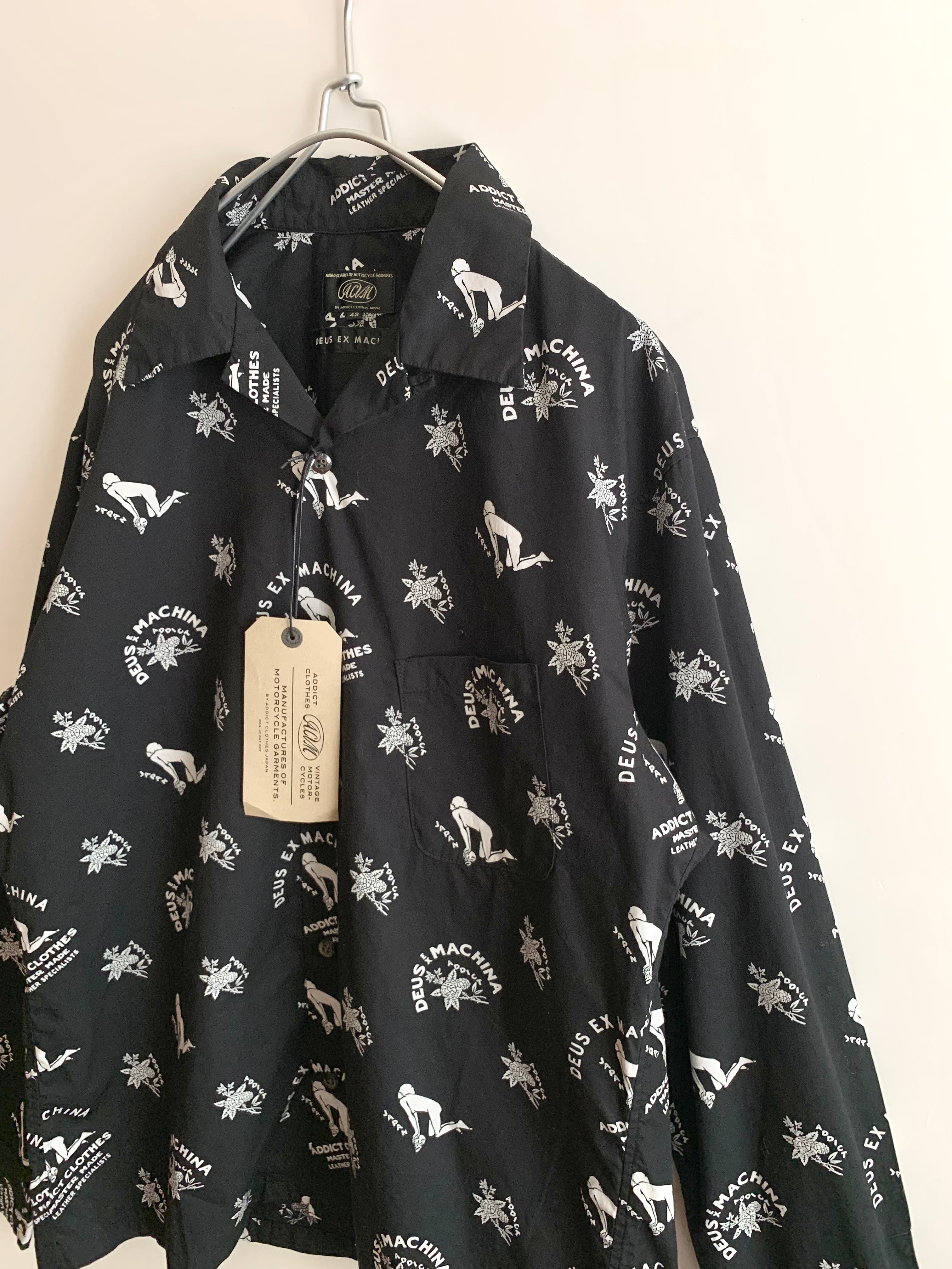 【 DEUS EX MACHINA × ADDICT CLOTHES 】Open collar shirt