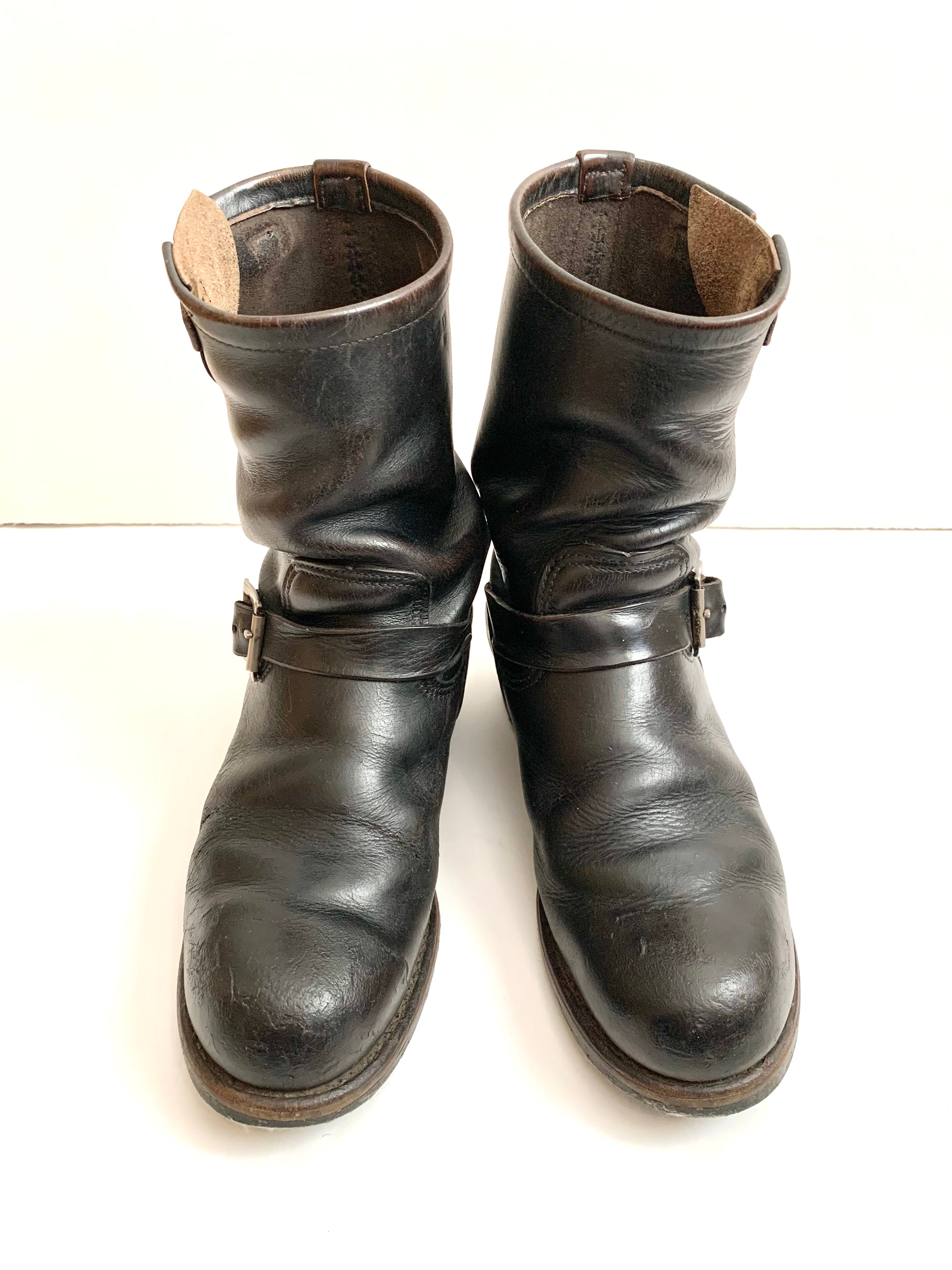 【 80s RED WING 】PT83 Brown core Engineer Boots