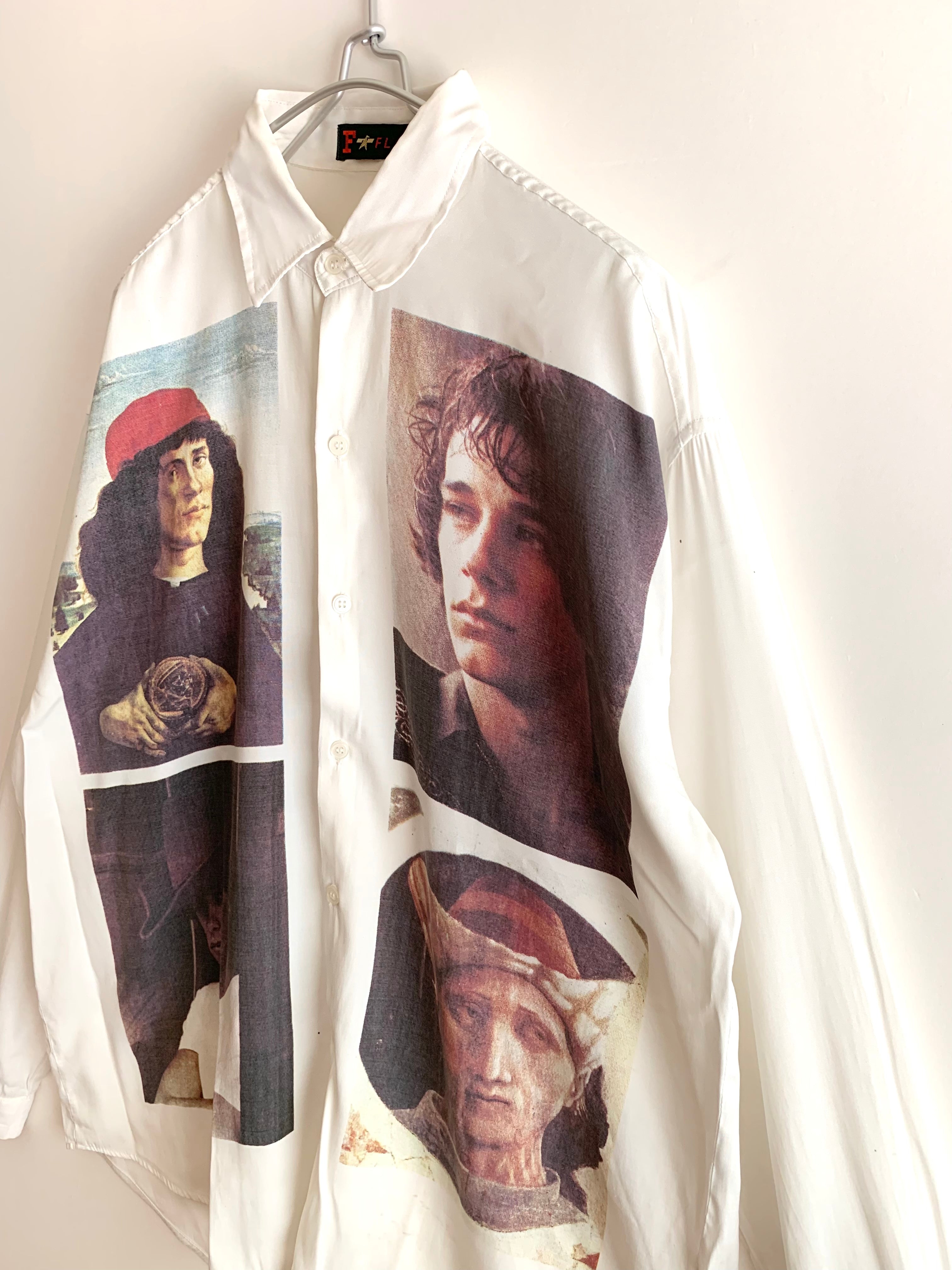 【 90s Vintge 】Photo Print Long sleeve Shirts