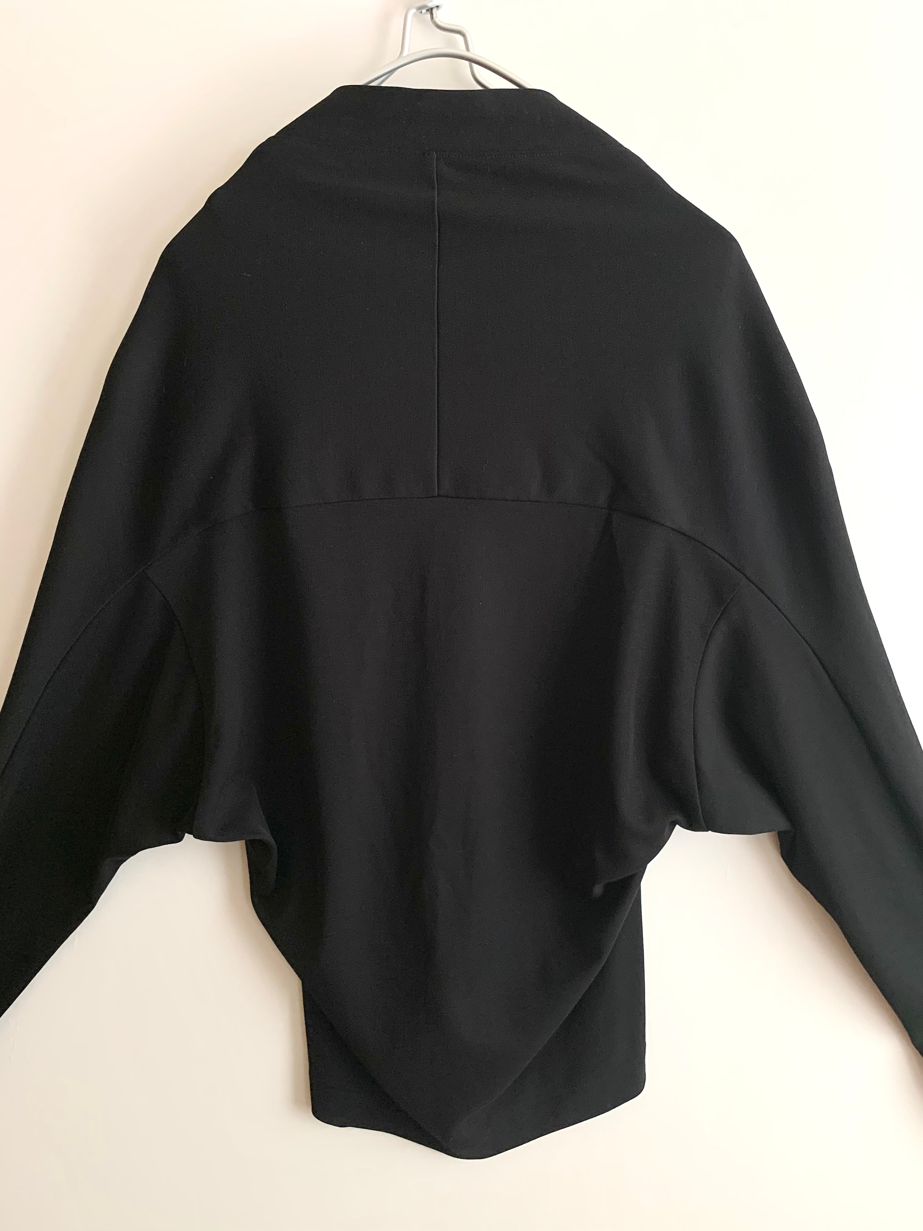 【 Yohji Yamamoto 】Lightweight zip cut sew