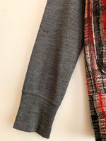 画像をギャラリービューアに読み込む, 【 COMME des GARÇONS HOMME 】Check pattern switching Knit Jacket
