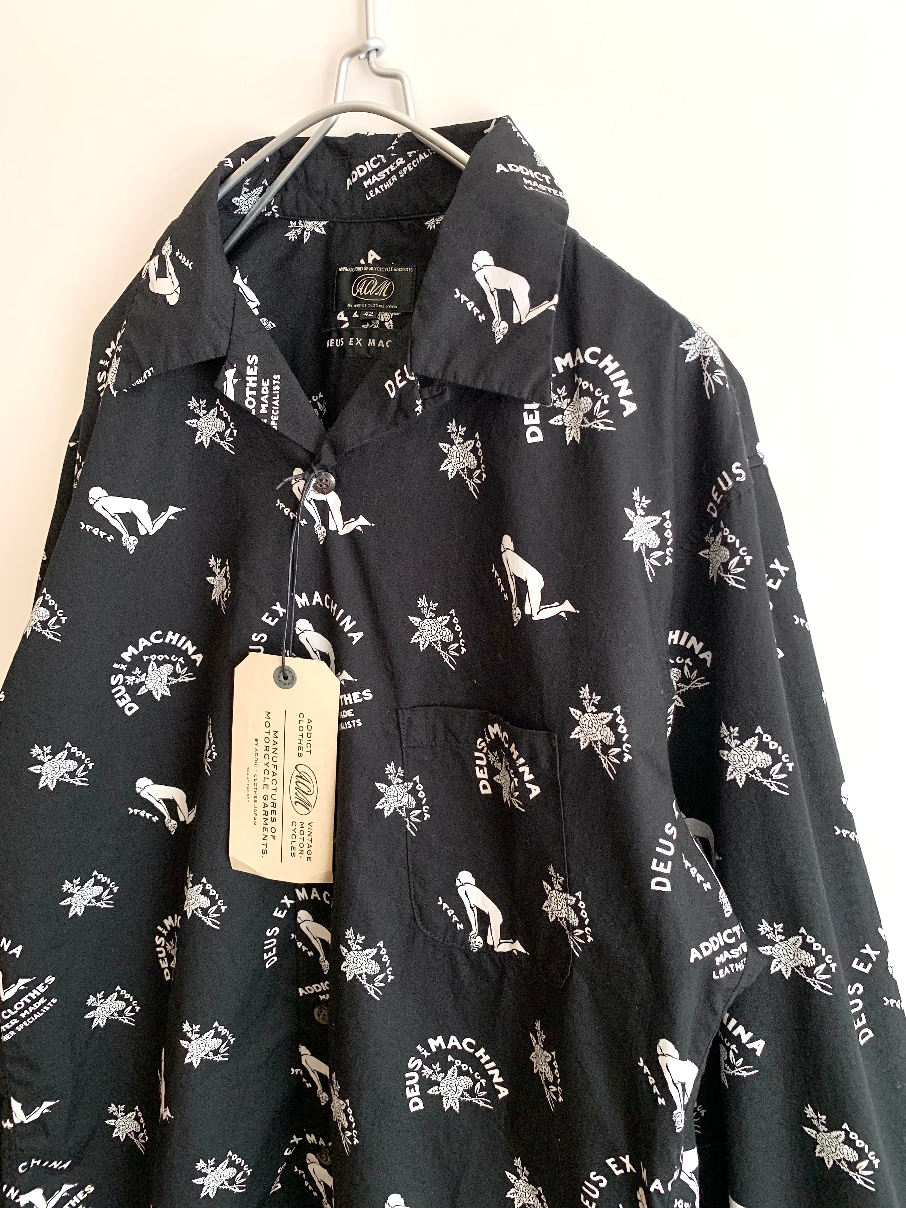 【 DEUS EX MACHINA × ADDICT CLOTHES 】Open collar shirt