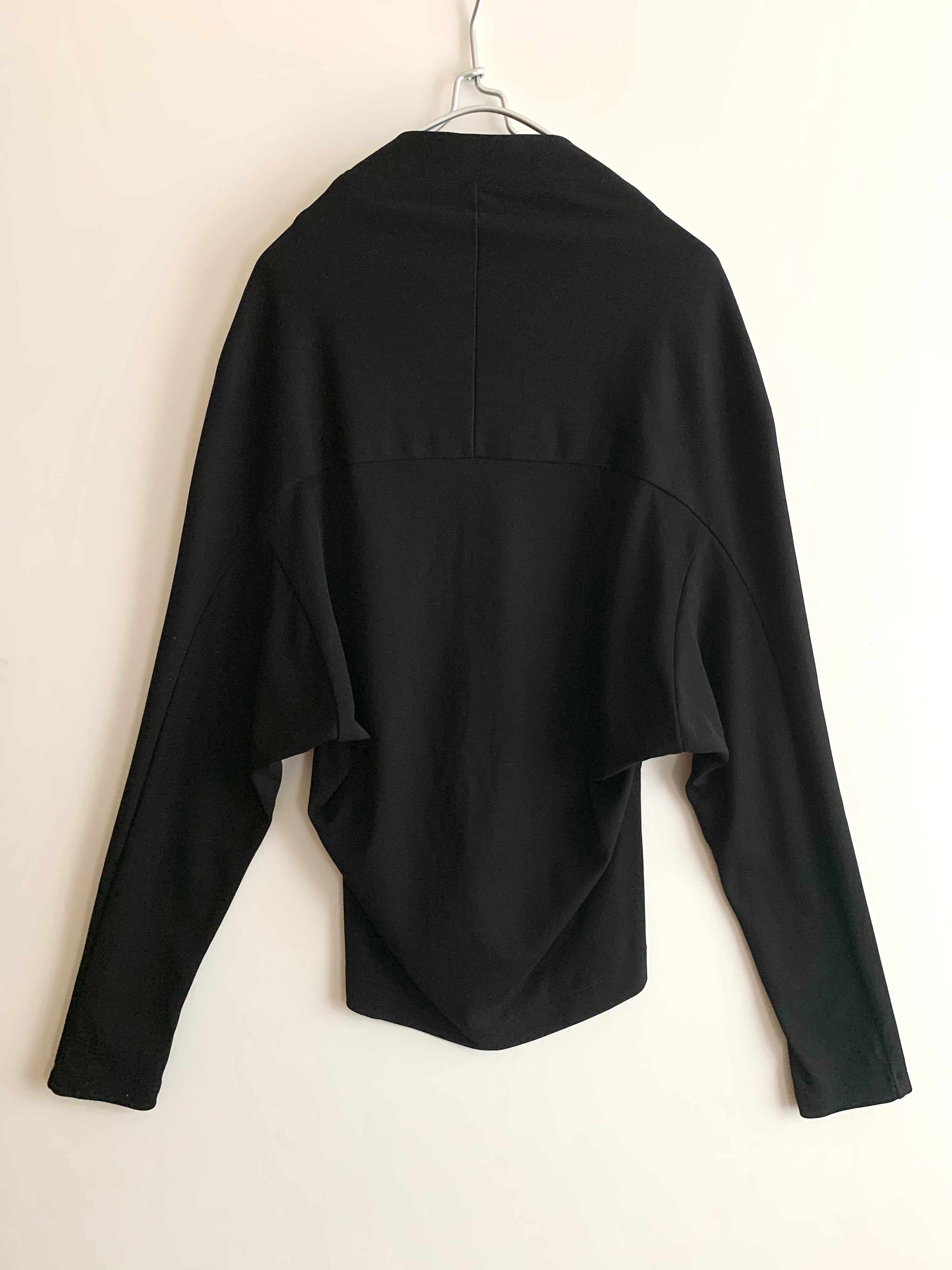 【 Yohji Yamamoto 】Lightweight zip cut sew