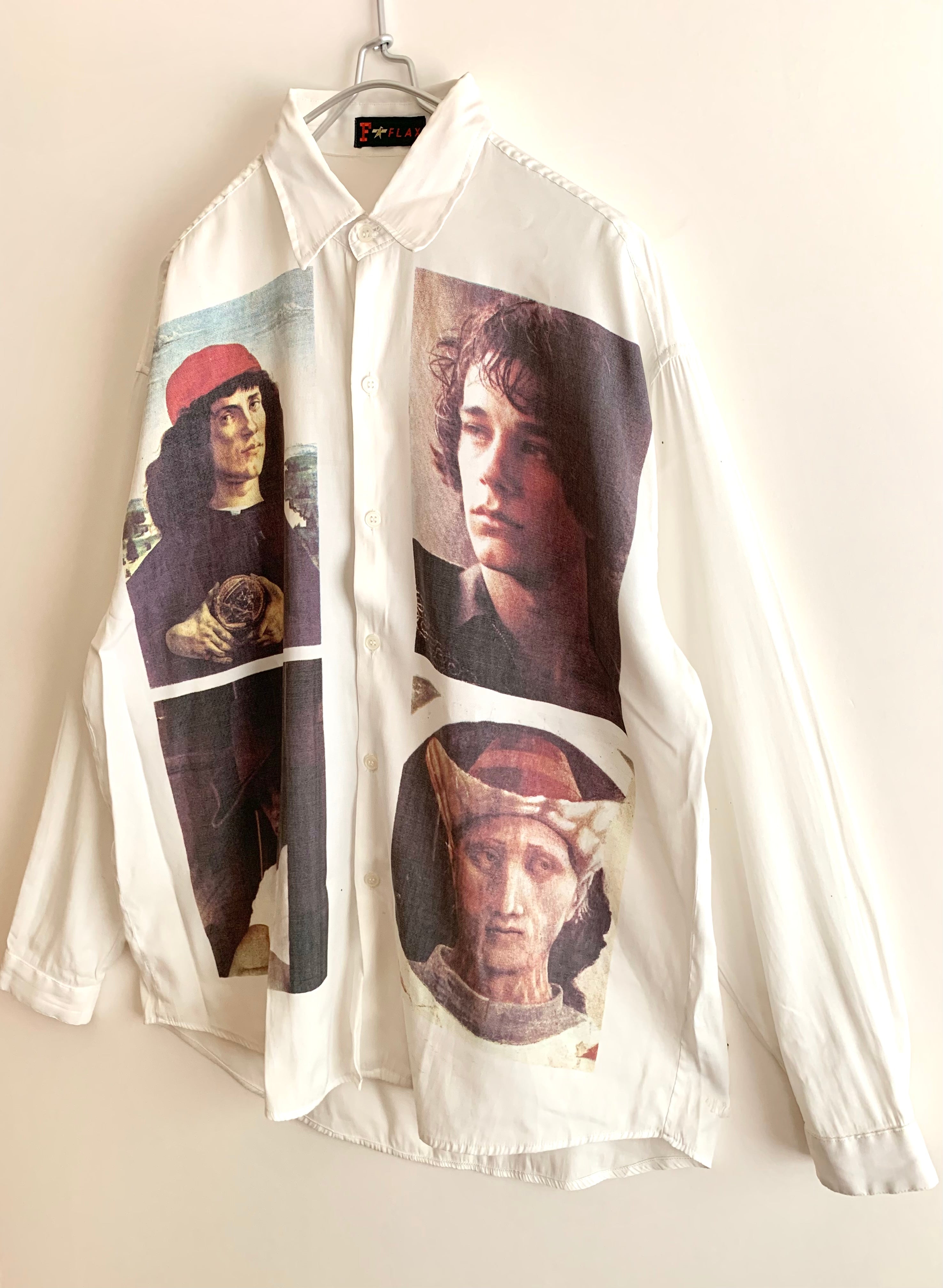 【 90s Vintge 】Photo Print Long sleeve Shirts