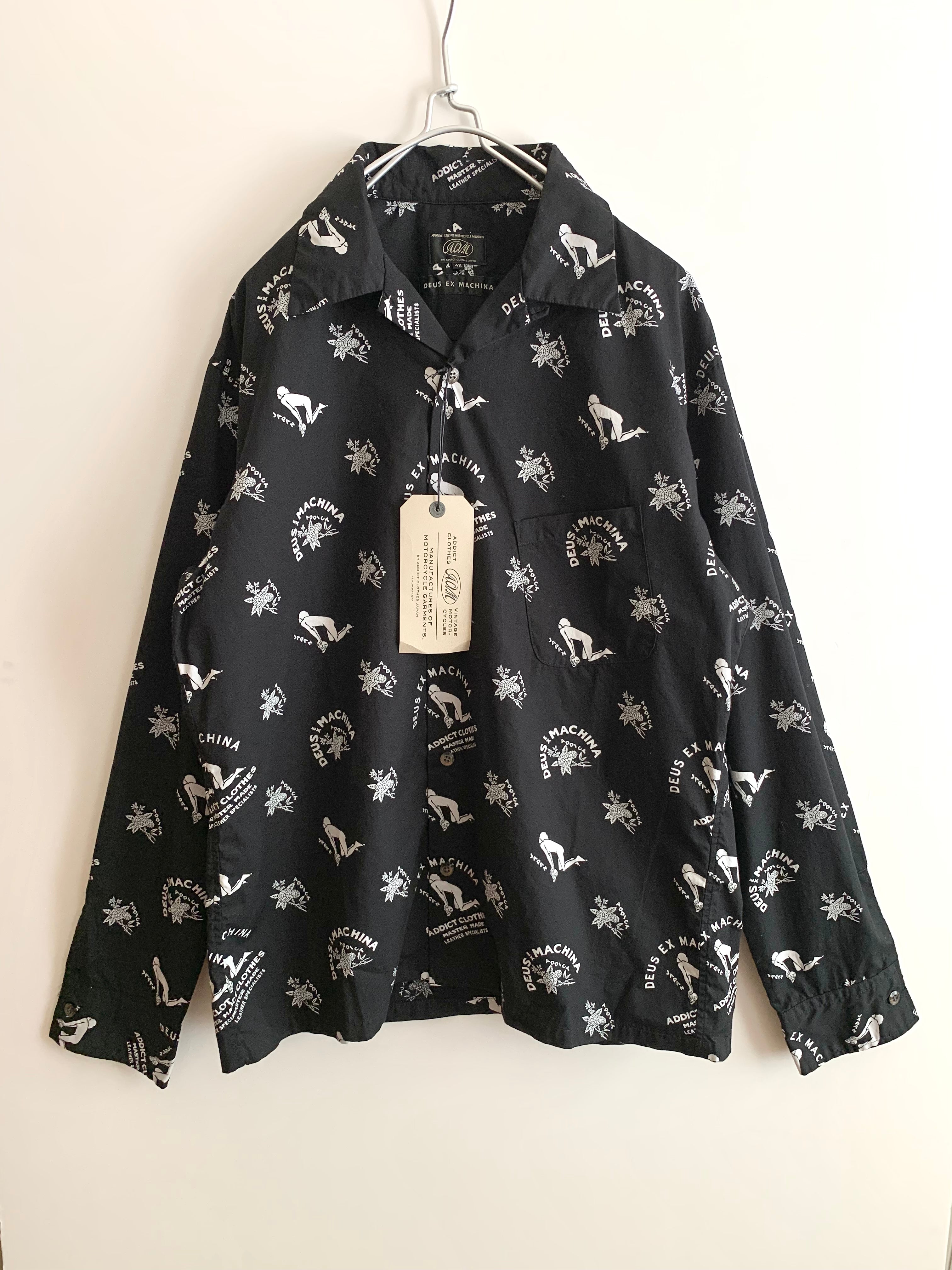 【 DEUS EX MACHINA × ADDICT CLOTHES 】Open collar shirt