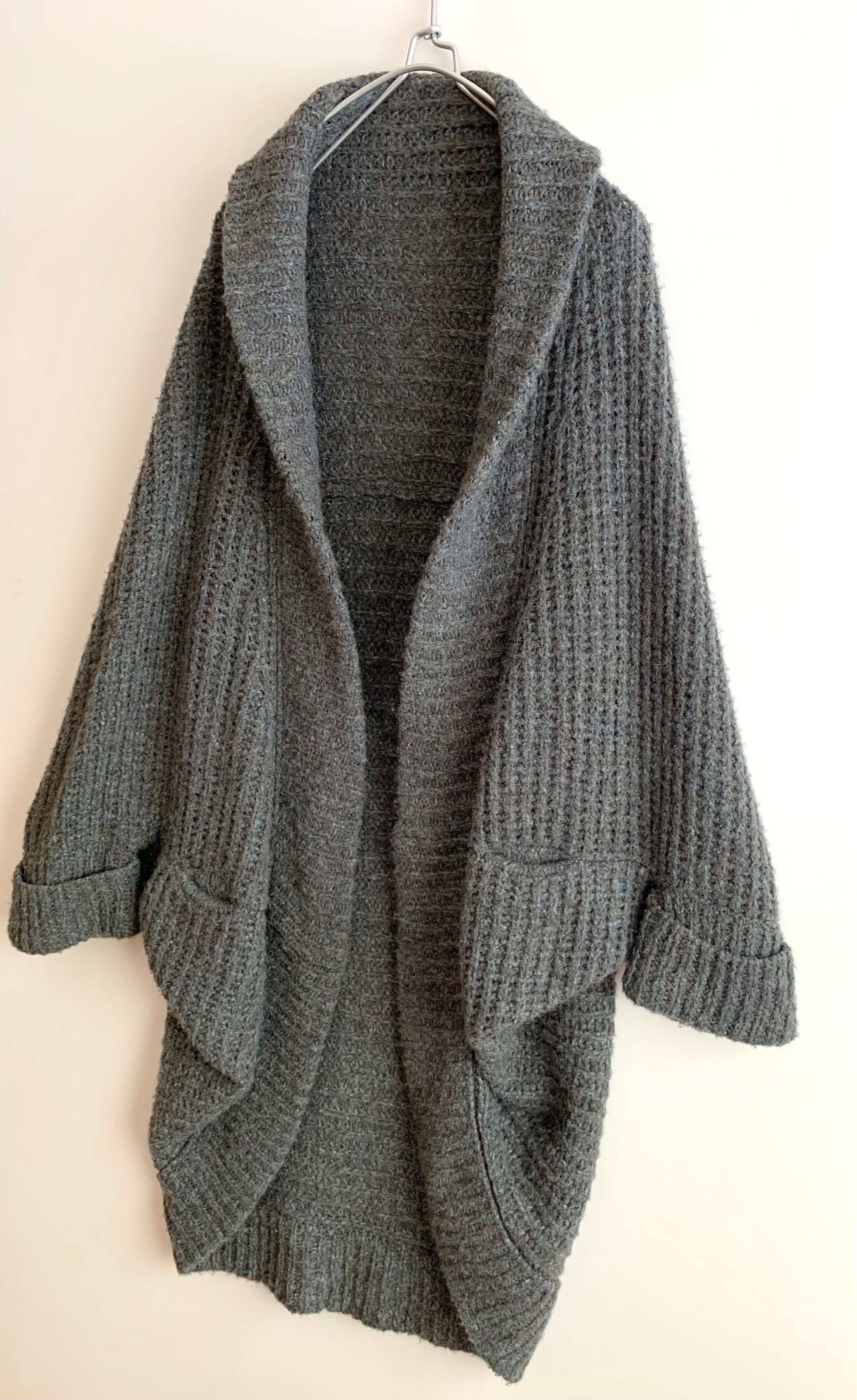 【 Y's Yohji Yamamoto 】Big Knit cardigan