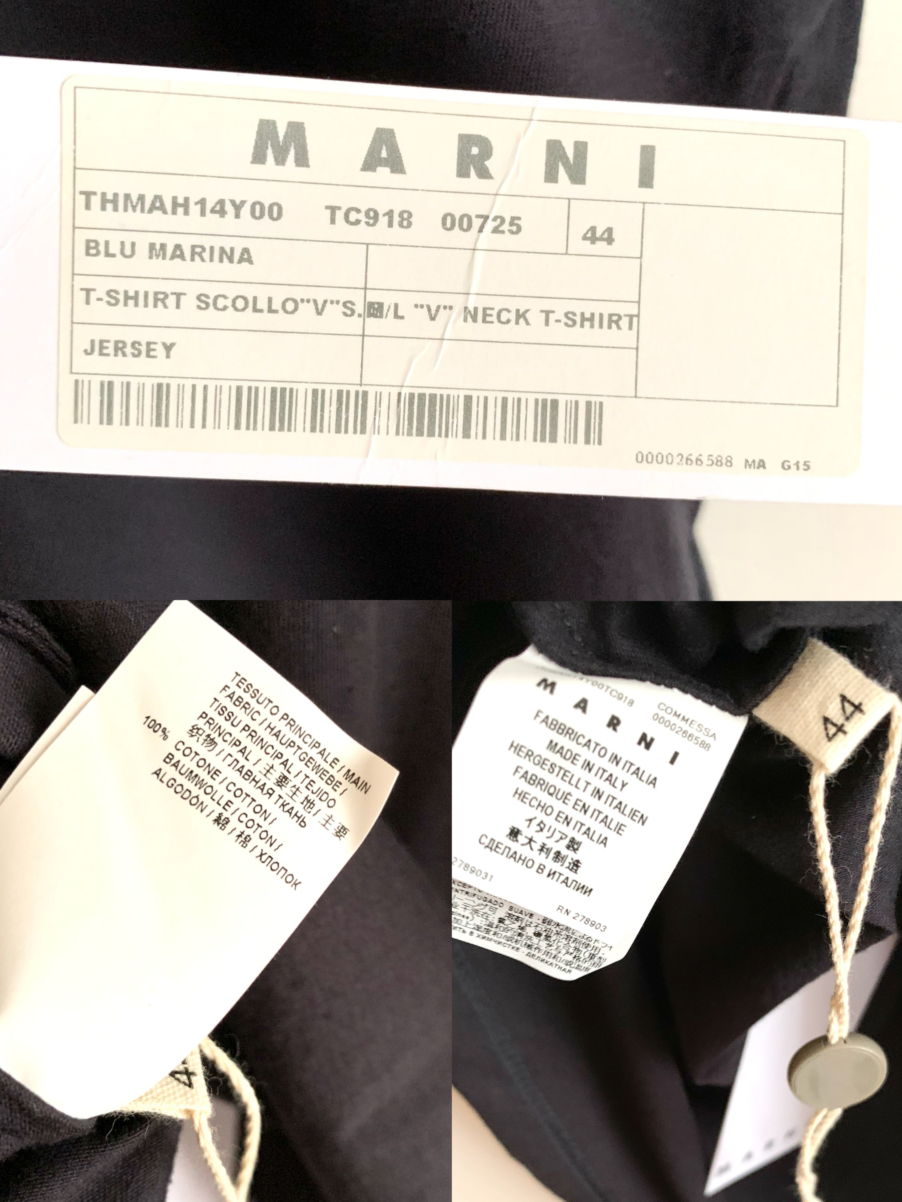 【 MARNI 】No-sleeve Cut sew