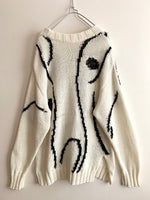 画像をギャラリービューアに読み込む, 【 Saby 】
INTARSIA C/N KNIT                                                              Hand Drowing By Tsuchida Ayumi
