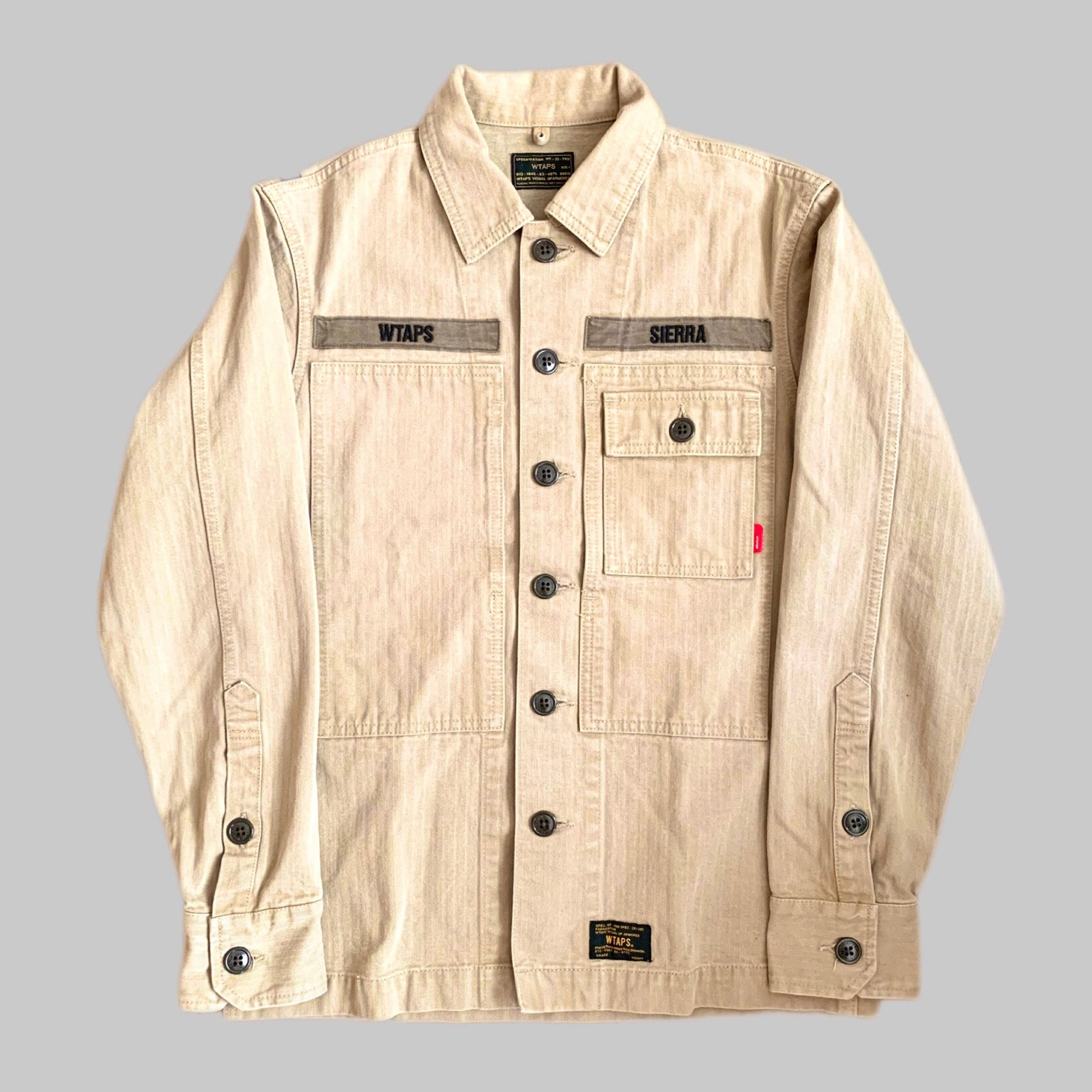 【 WTAPS 】
HBT MILITARY JACKET