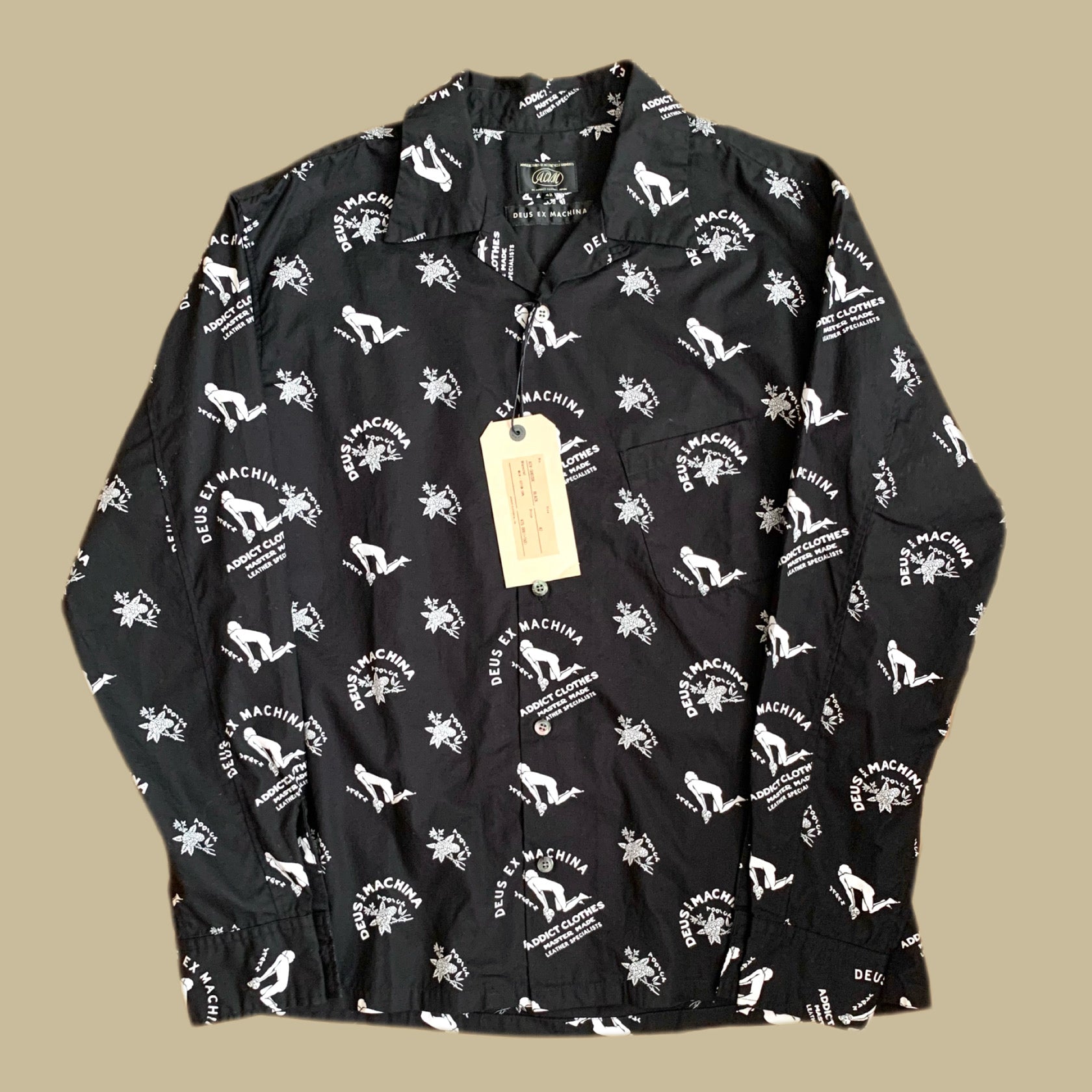 【 DEUS EX MACHINA × ADDICT CLOTHES 】Open collar shirt